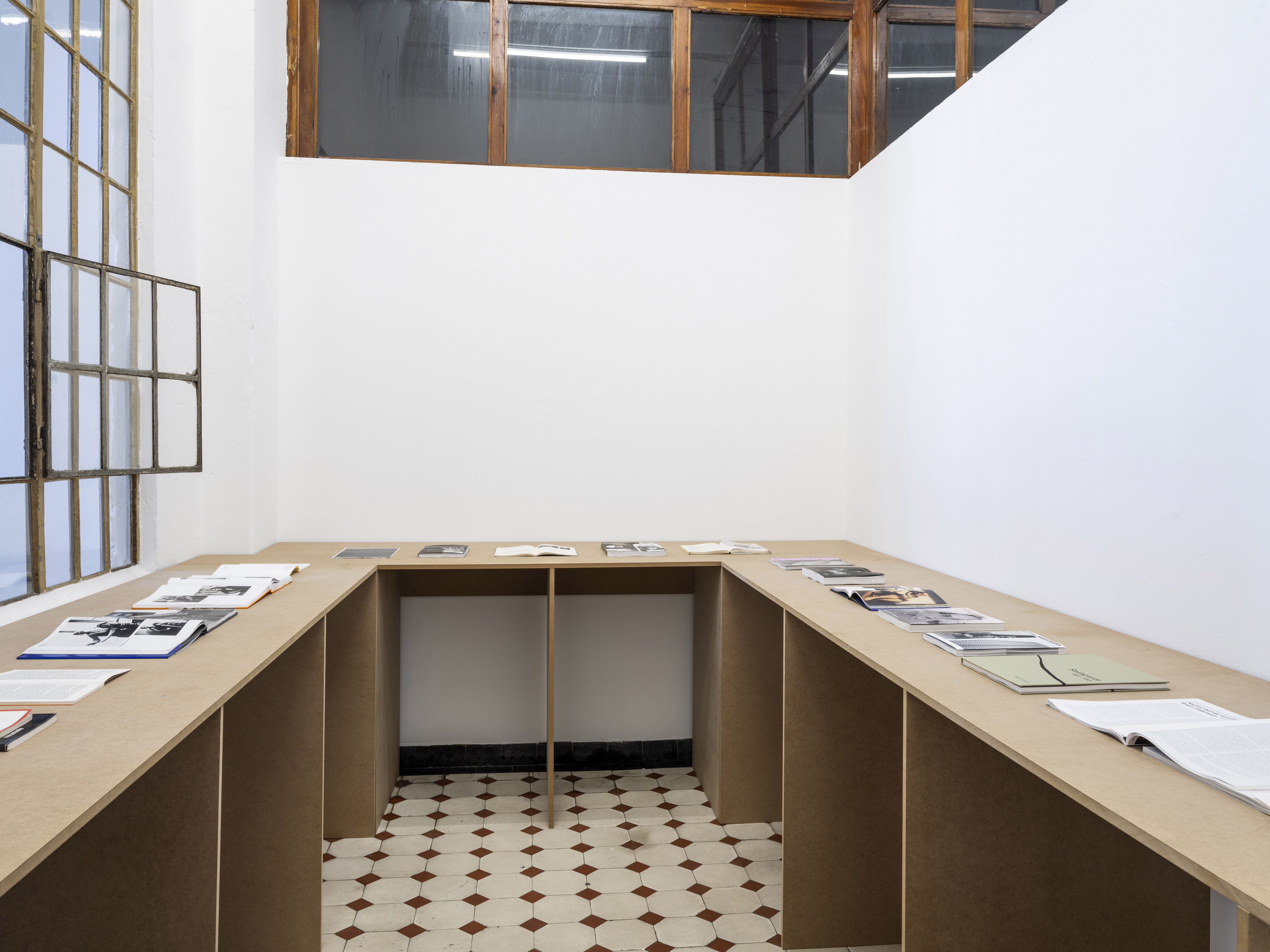 Cora Pongracz "8 erweiterte portraits" with: Seiichi Furuya, Installation view, Kunstverein für Mecklenburg und Vorpommern in Schwerin, 2025. Courtesy: OstLicht Collection, Vienna, Seiichi Furuya & Galerie Thomas Fischer, Berlin. Photo: Fred Dott.