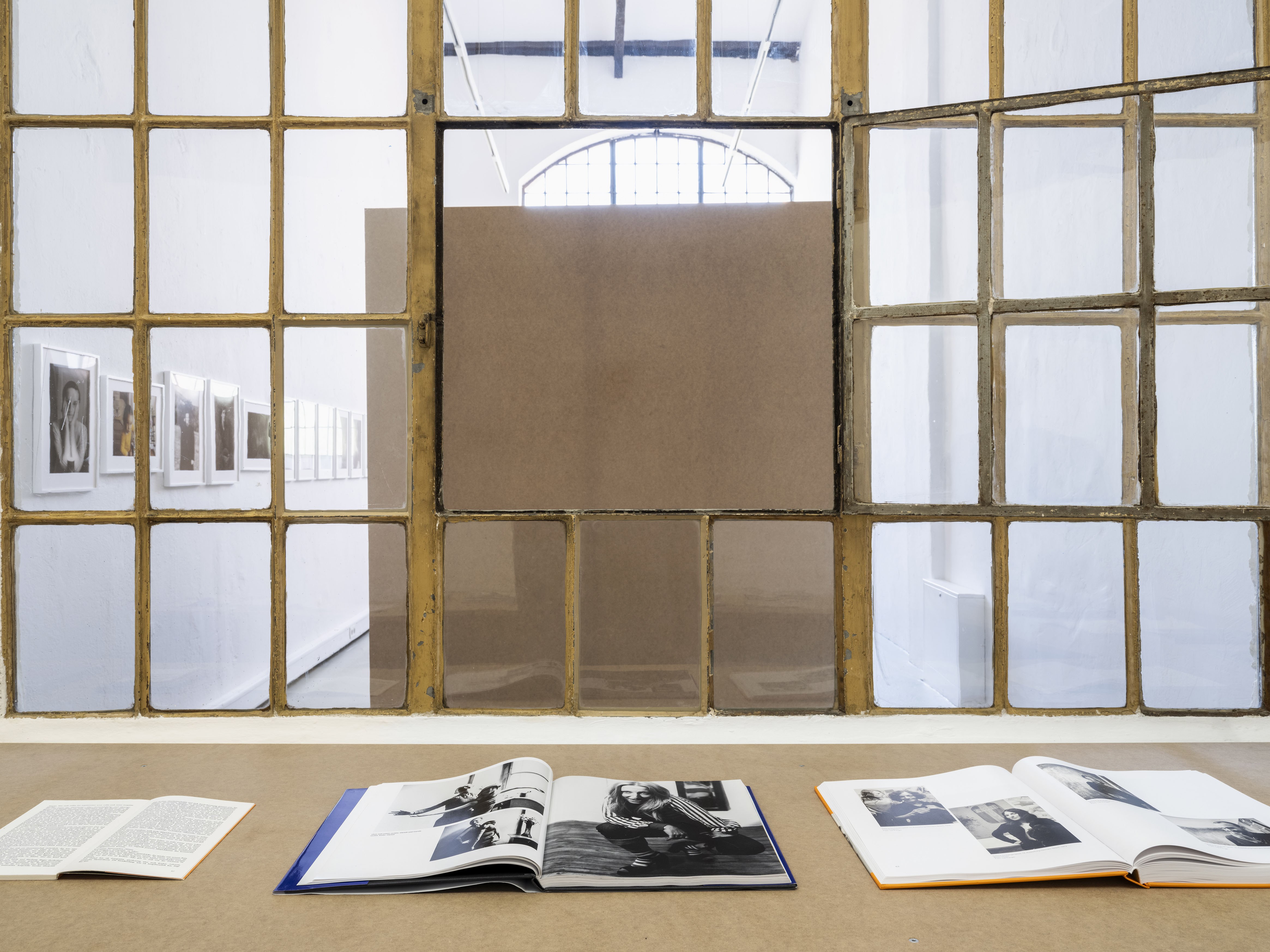 Cora Pongracz "8 erweiterte portraits" with: Seiichi Furuya, Installation view, Kunstverein für Mecklenburg und Vorpommern in Schwerin, 2025. Courtesy: OstLicht Collection, Vienna, Seiichi Furuya & Galerie Thomas Fischer, Berlin. Photo: Fred Dott.