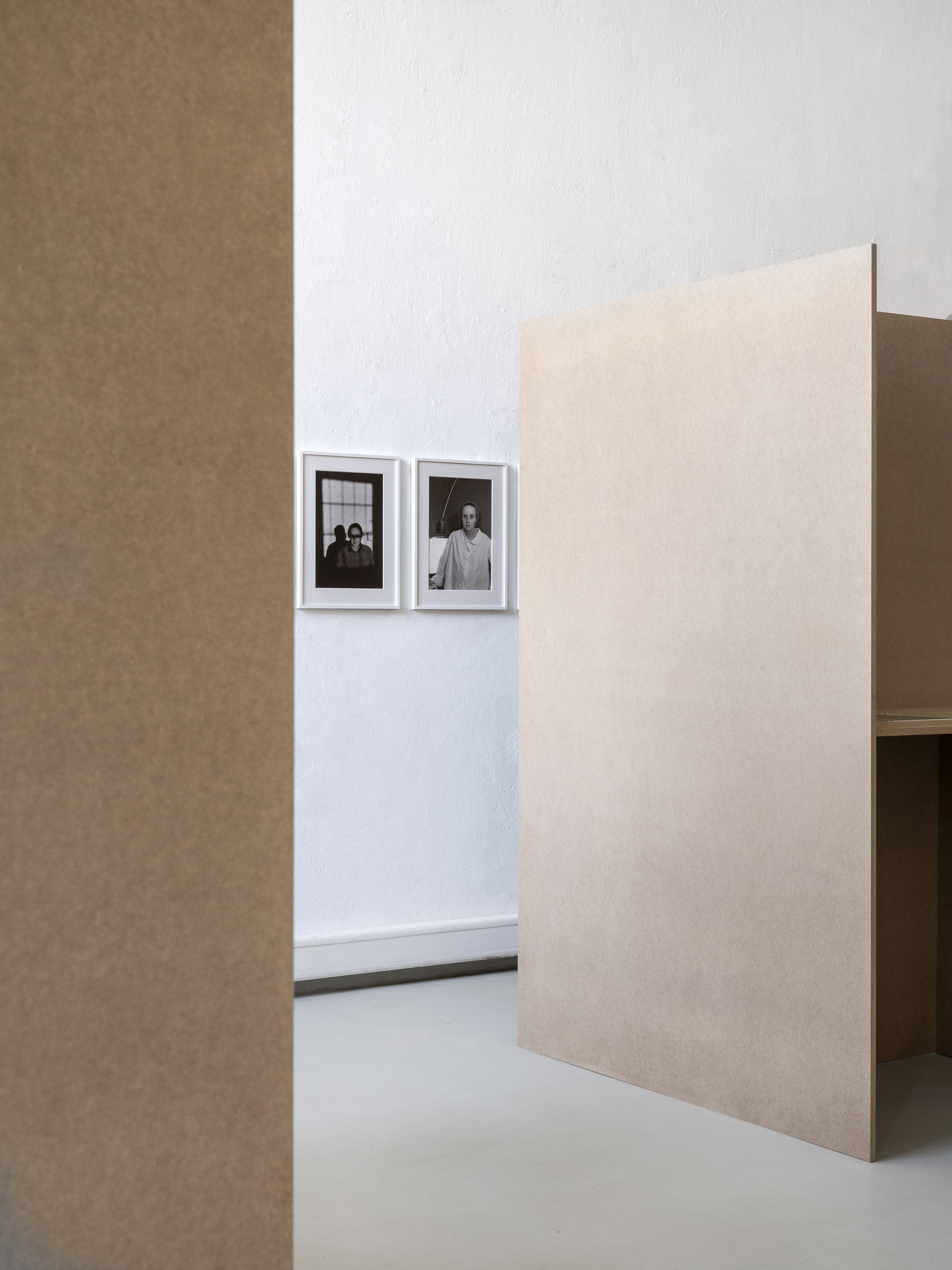 Cora Pongracz "8 erweiterte portraits" with: Seiichi Furuya, Installation view, Kunstverein für Mecklenburg und Vorpommern in Schwerin, 2025. Courtesy: OstLicht Collection, Vienna, Seiichi Furuya & Galerie Thomas Fischer, Berlin. Photo: Fred Dott.