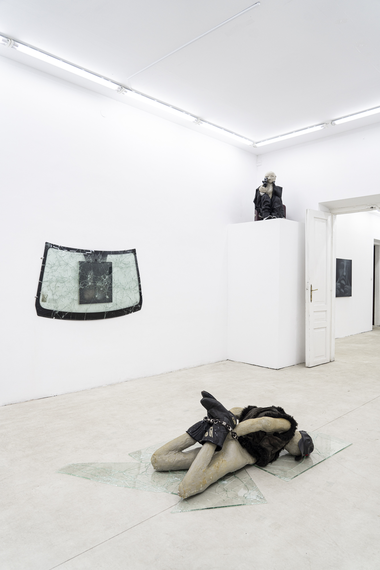 exhibition view, Crash Pӕndemonia, photo Michał Maliński