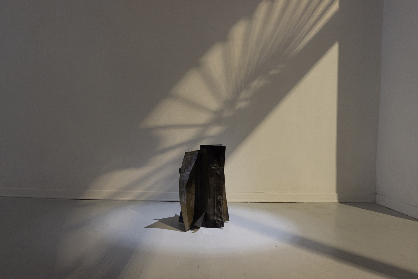 Will Krauland Domain 1, 2025 Waxed steel, neodymium magnets