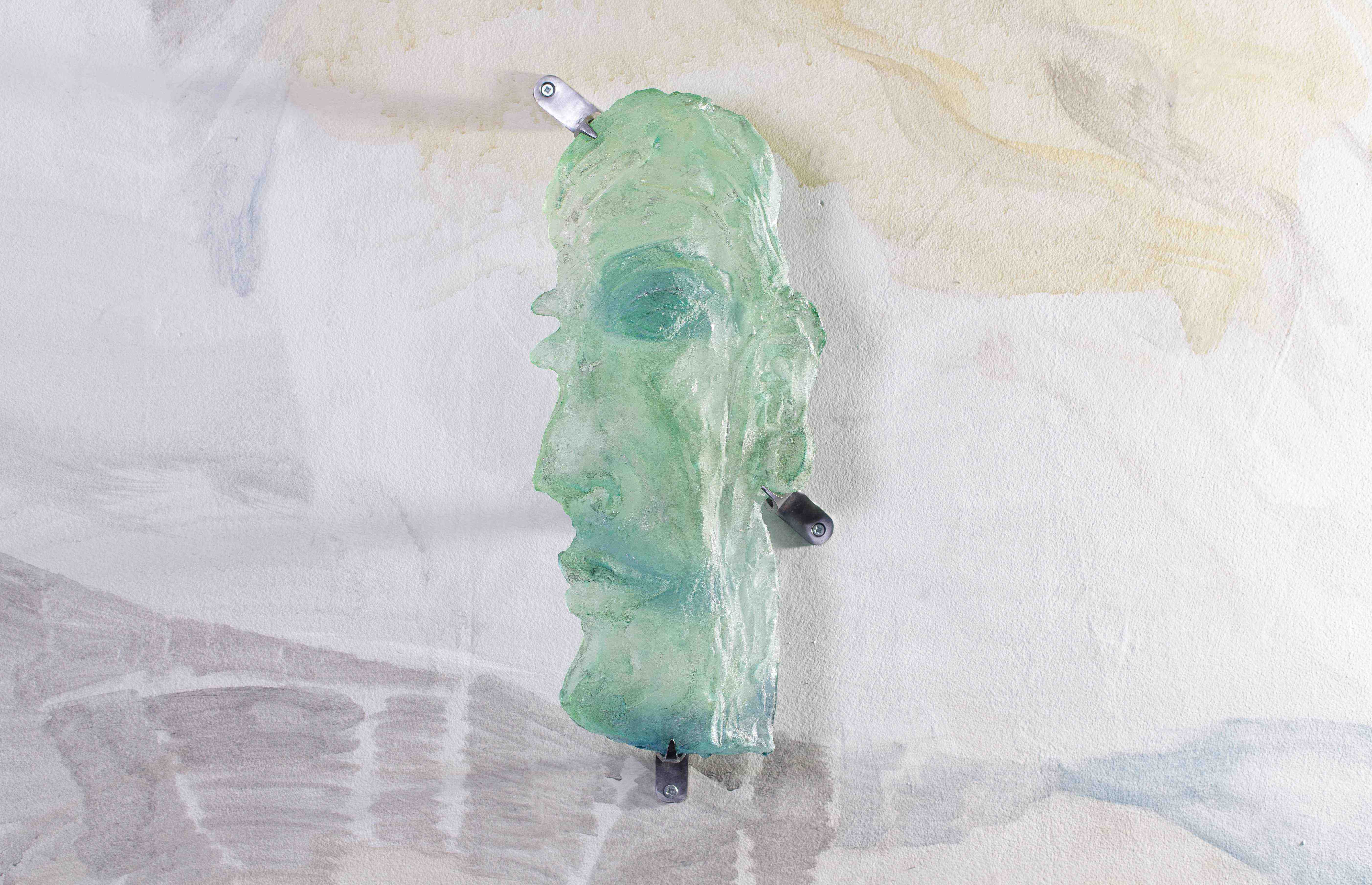 Untitled glass work, mural