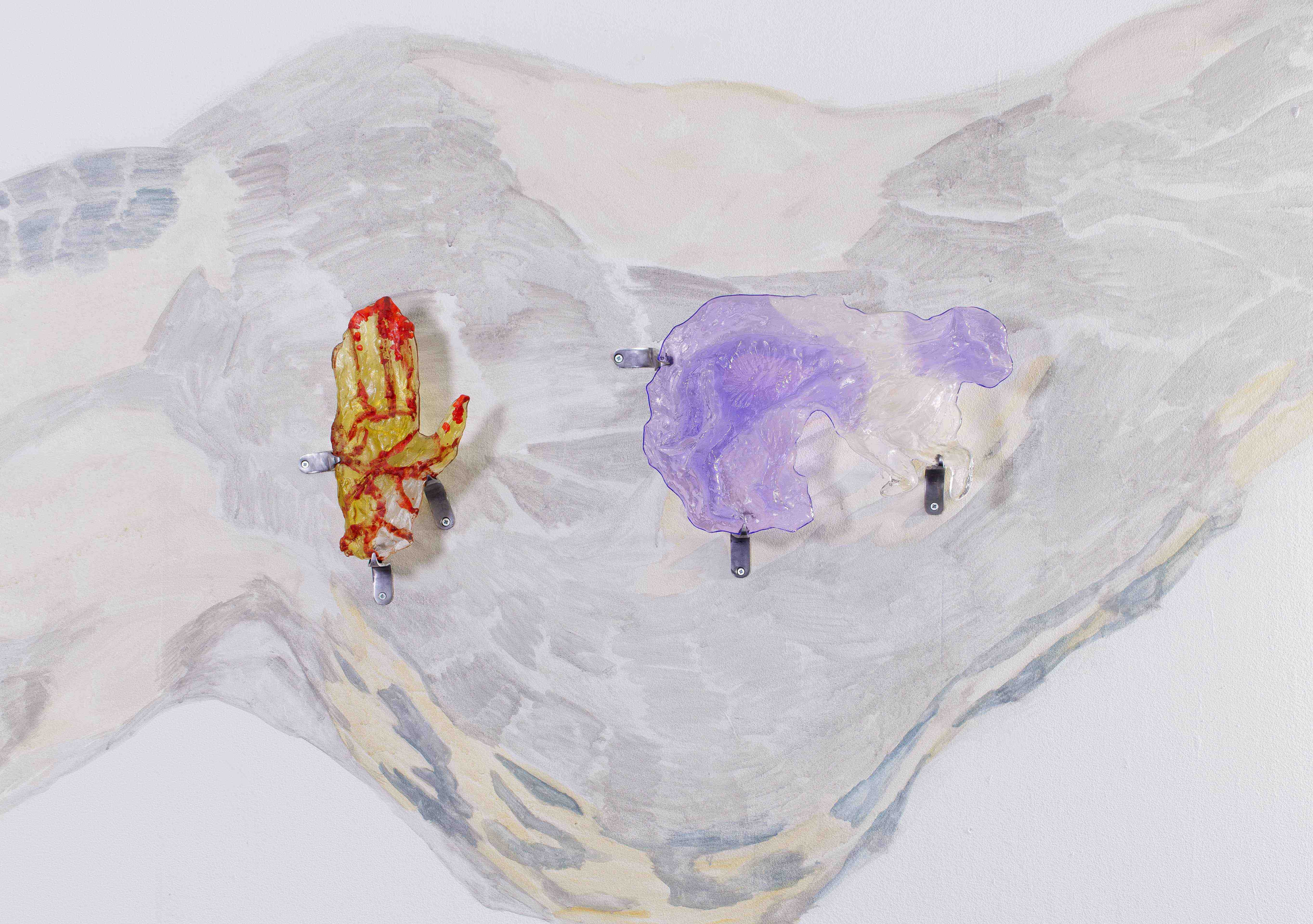 Glass installation, mural