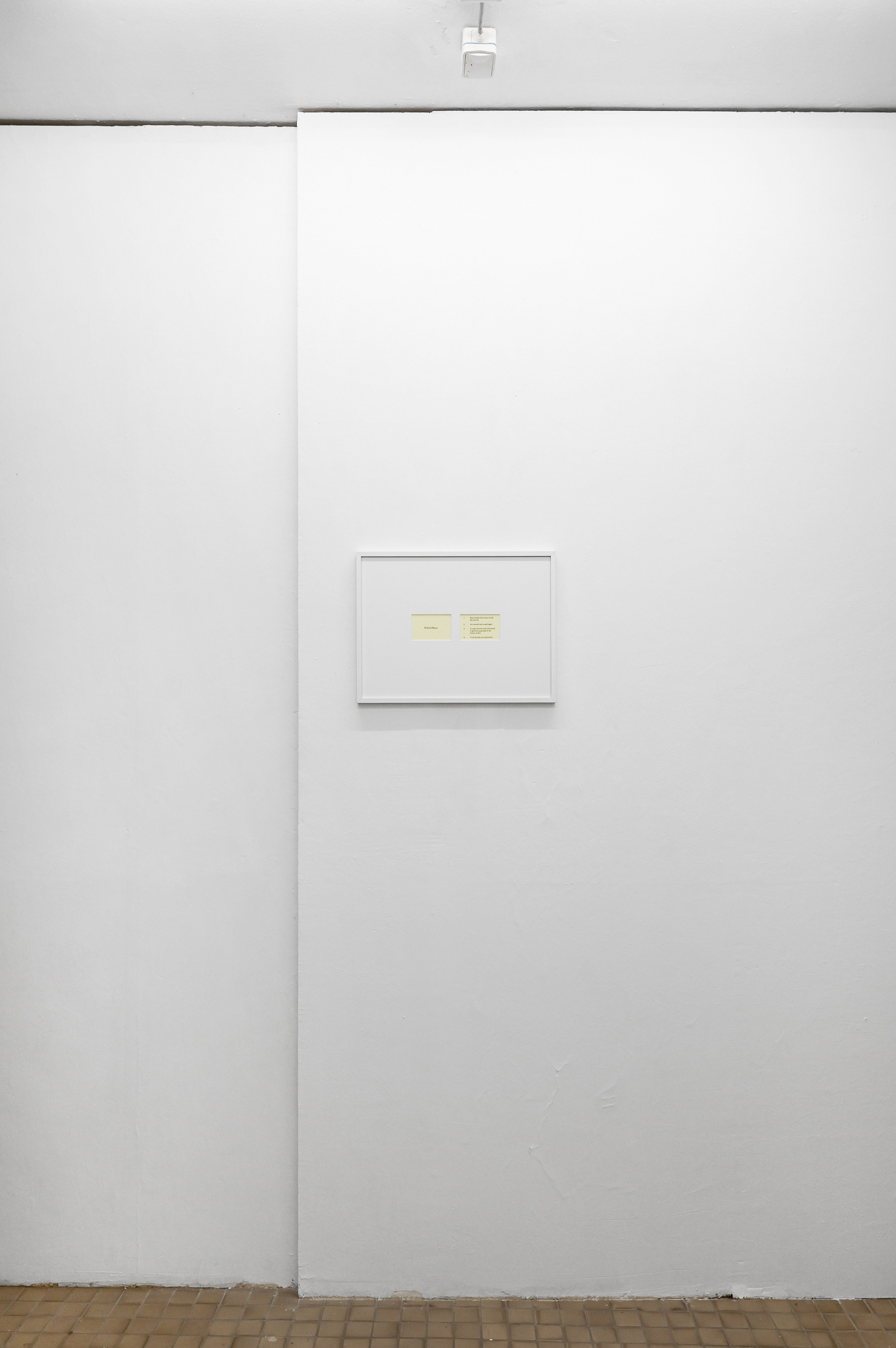 Jason Hirata, "Refried Beans," 2025, Jason Hirata, "Vergeltung" at Kaiserwache, Freiburg im Breisgau, 2025. Courtesy: the Artist and Kaiserwache. Photo: Stefan Lux