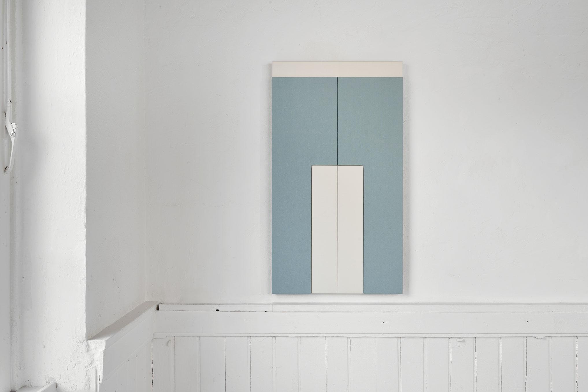 Tobias Maring, untitled, 2021, canvas on MDF, 80 × 44 cm