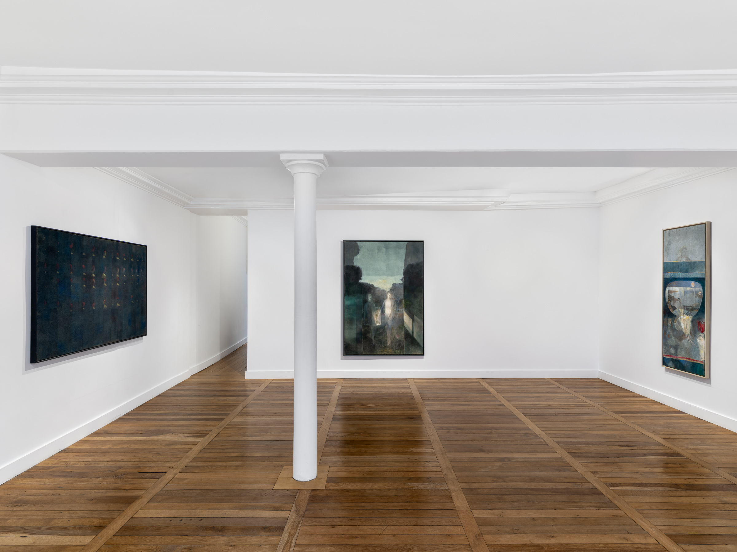 Installation view, At the Excavation Site, 2025, Crèvecœur, Paris.