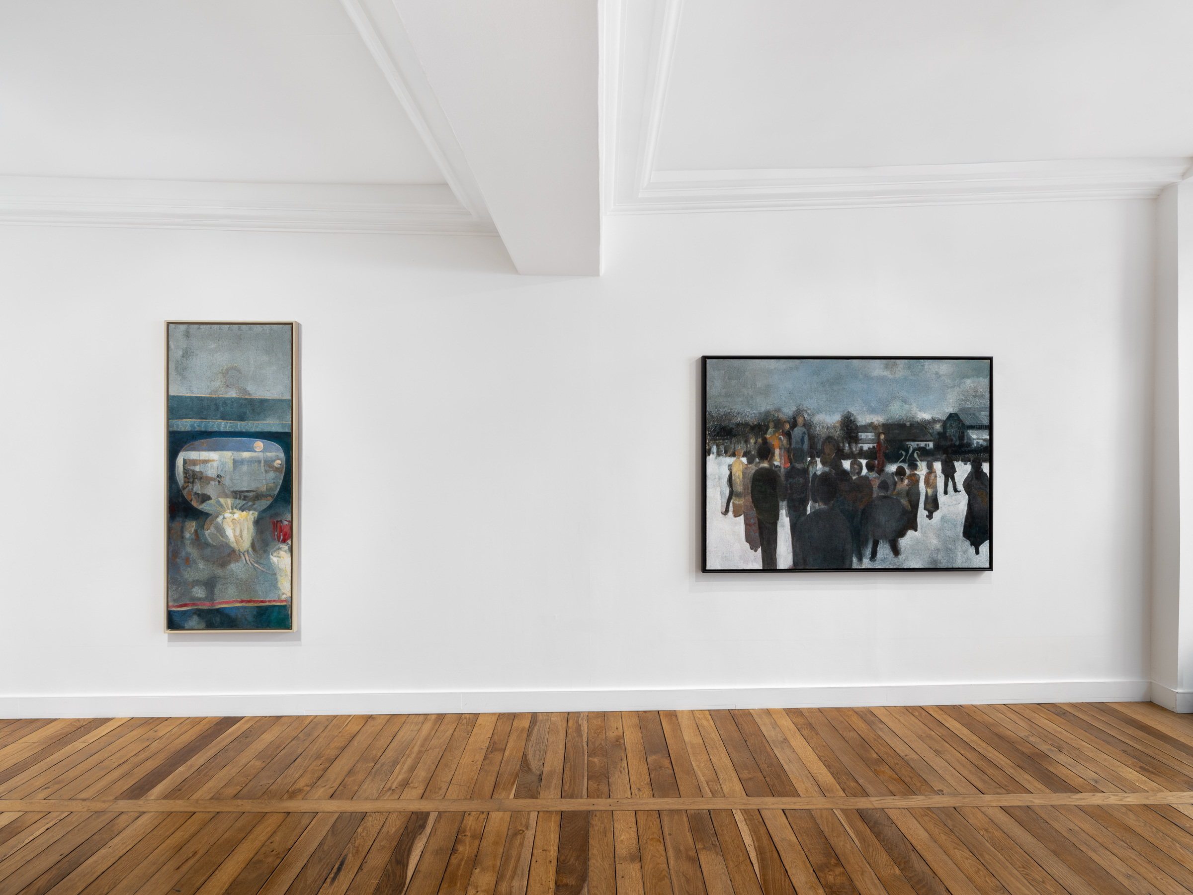 Installation view, At the Excavation Site, 2025, Crèvecœur, Paris.