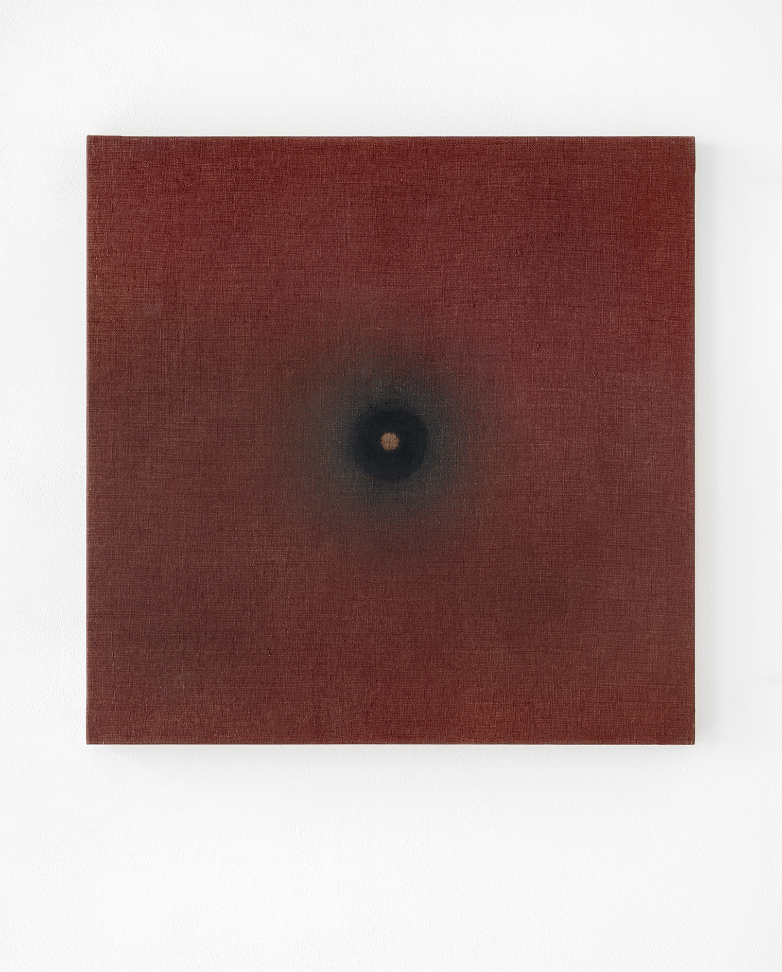 Ann Edholm, "Mehr Licht“, 2025, oil on linen, 73 x 73 cm. Copyright the artist, courtesy of the artist and Galerie Nordenhake Berlin, Stockholm, Mexico City. Photo by Gerhard Kassner.