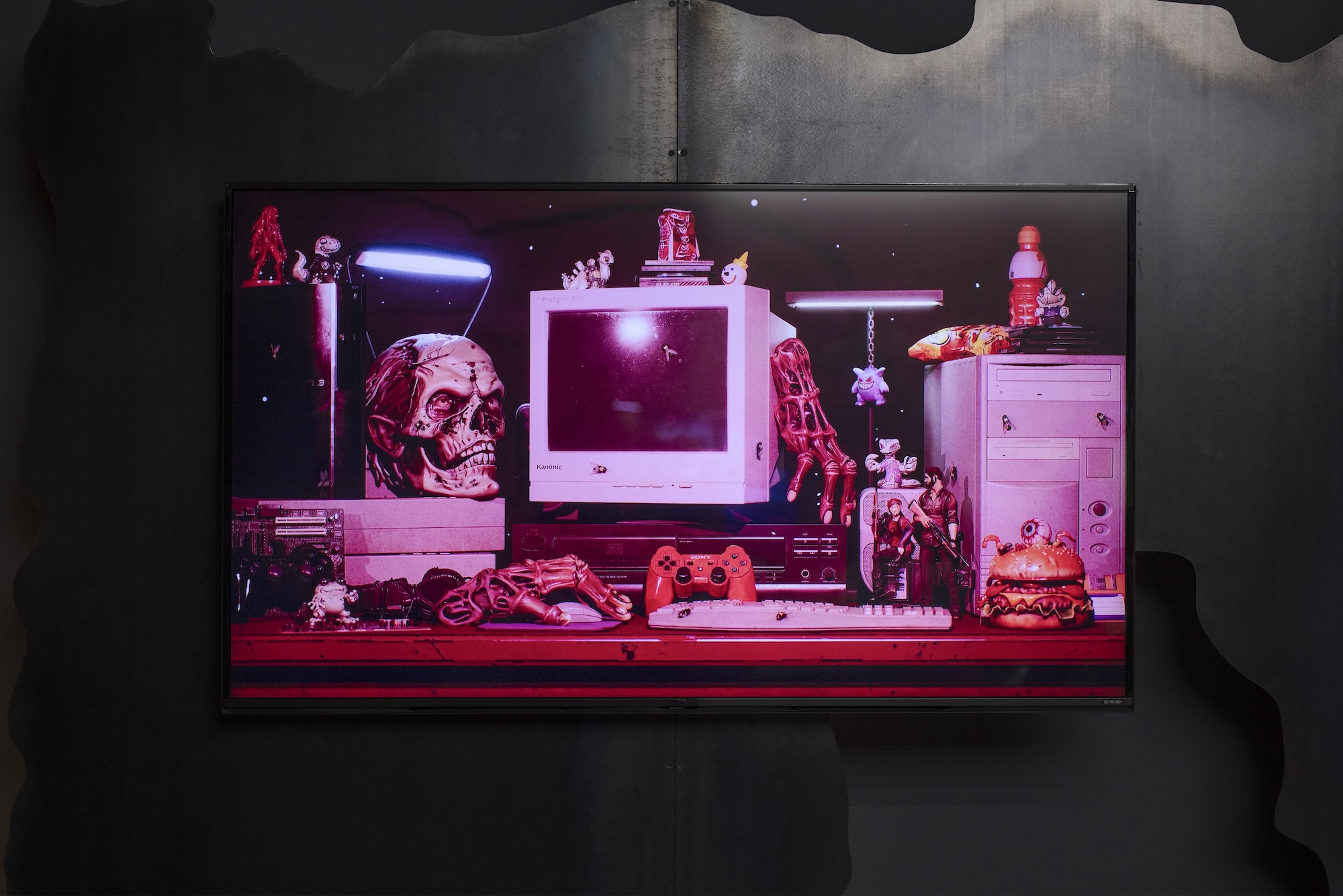 Algorithmic necromancy: such confusing pleasure of metal clinging to your flesh, 2025.