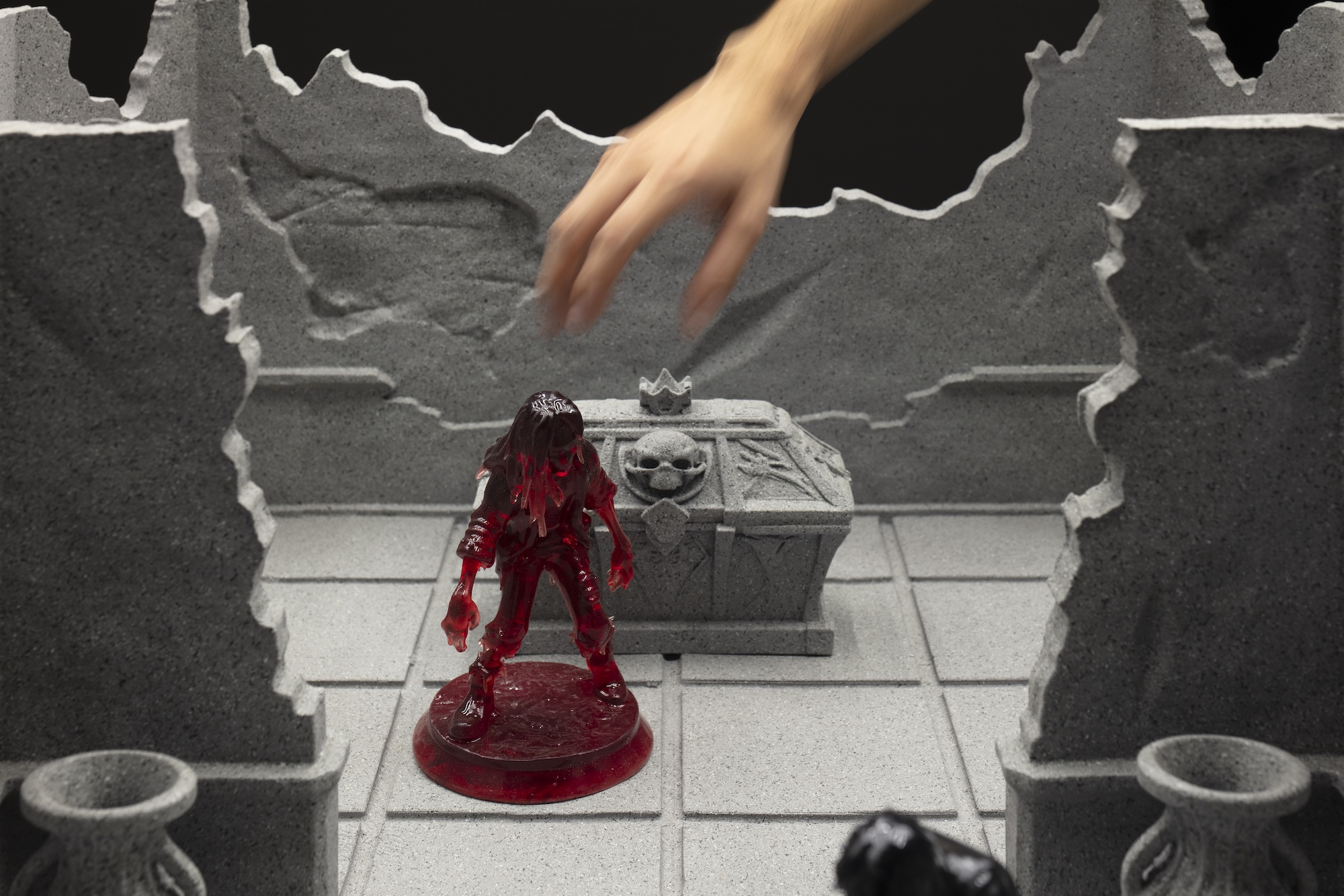 Circle of invocation: beyond your death, one day, the Earth turns in the sky, 2025. Detail.