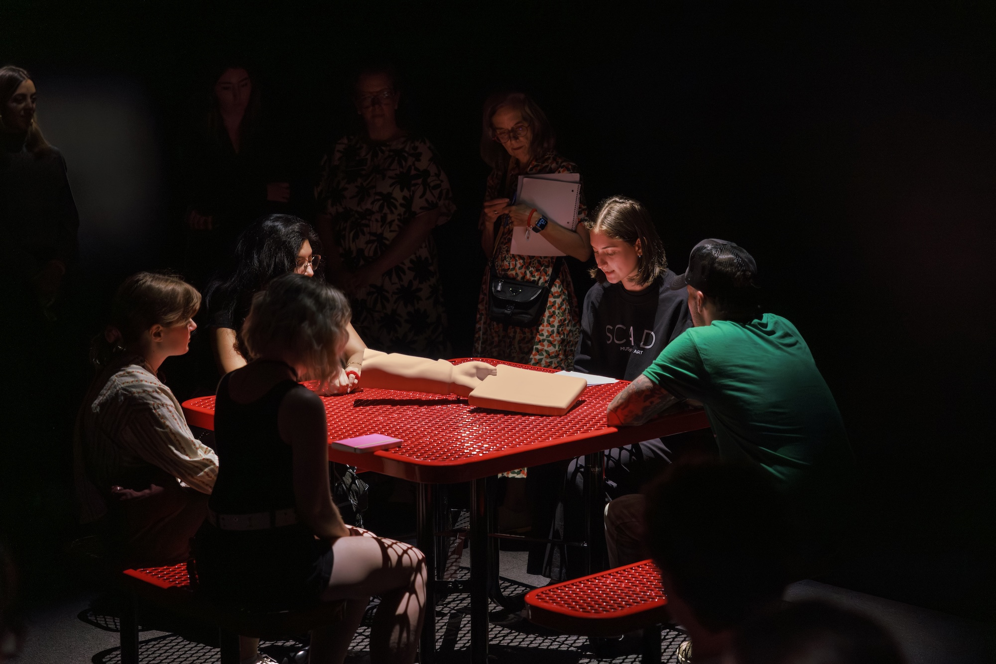 Invocation, 2025. Poetry reading performed as a séance.