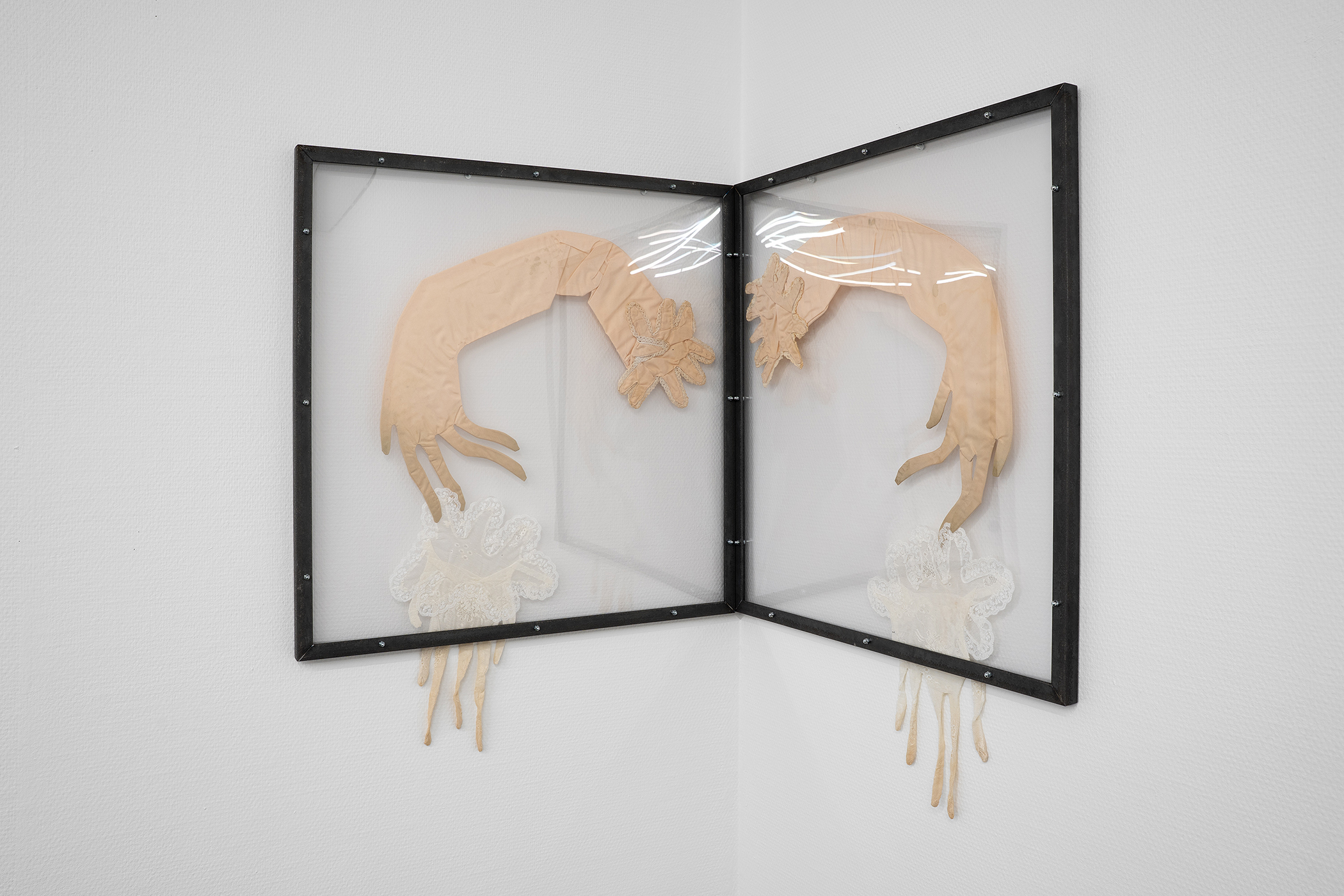 Emmélie Lempert, dear empty apex, installation view, GOODBANK, Frankfurt am Main 2025. Courtesy of Emmélie Lempert and POVcontemporary