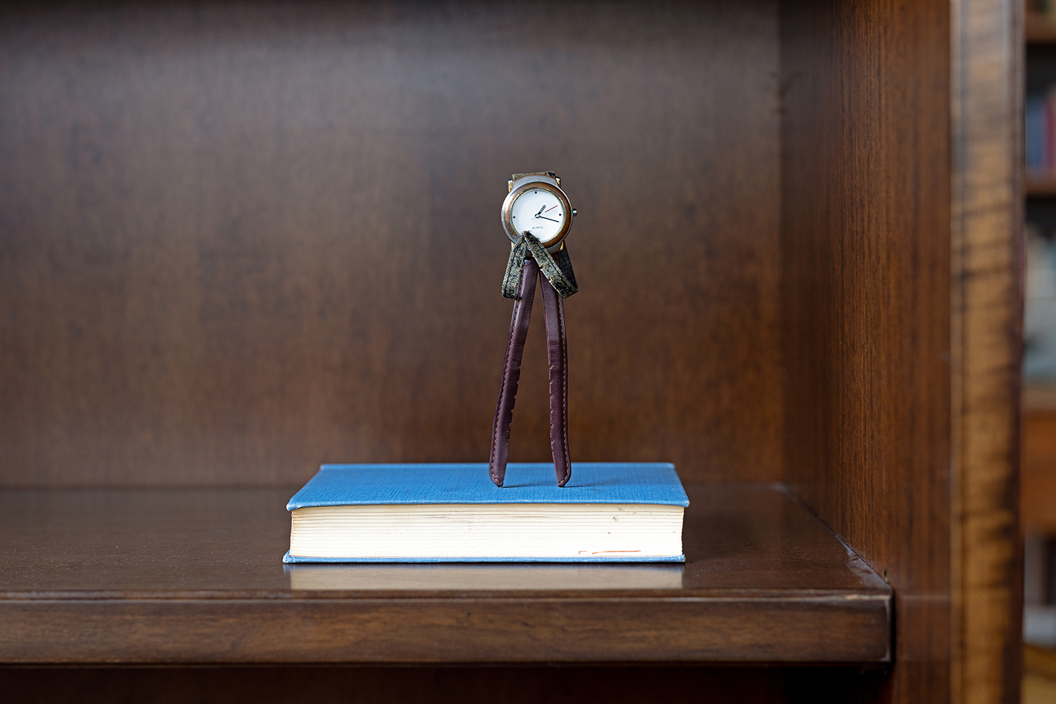 Kaare Ruud Untitled watch sculpture (12), 2025 wristwatches 10 x 3 cm