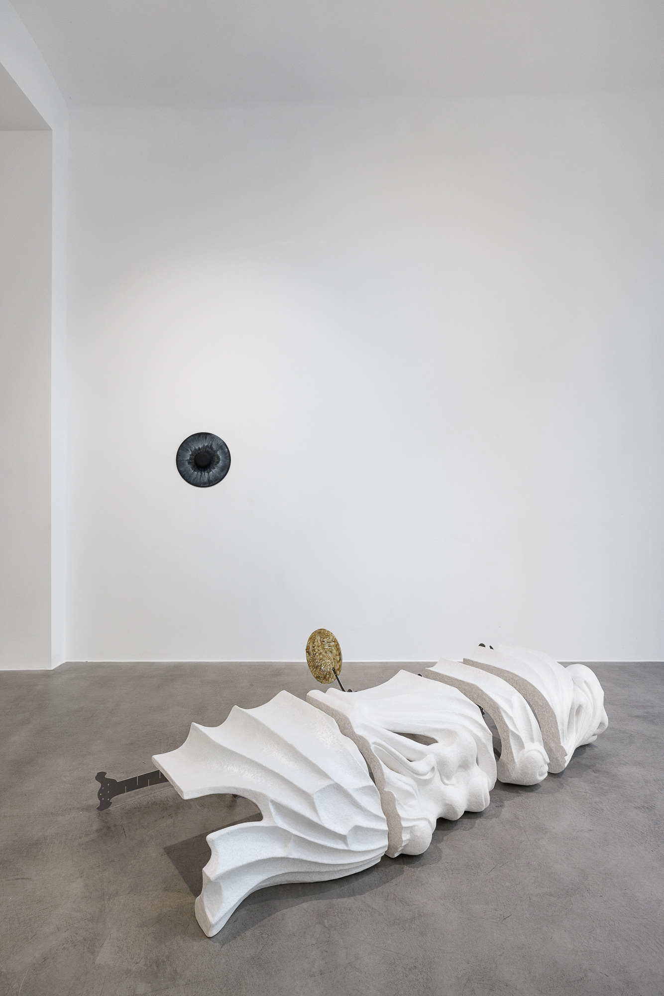 Installation view, METAMORPHOSIS, Melanie Ebenhoch & Paola Siri Renard, curated by Livia Klein, Sussudio, Vienna, 2025