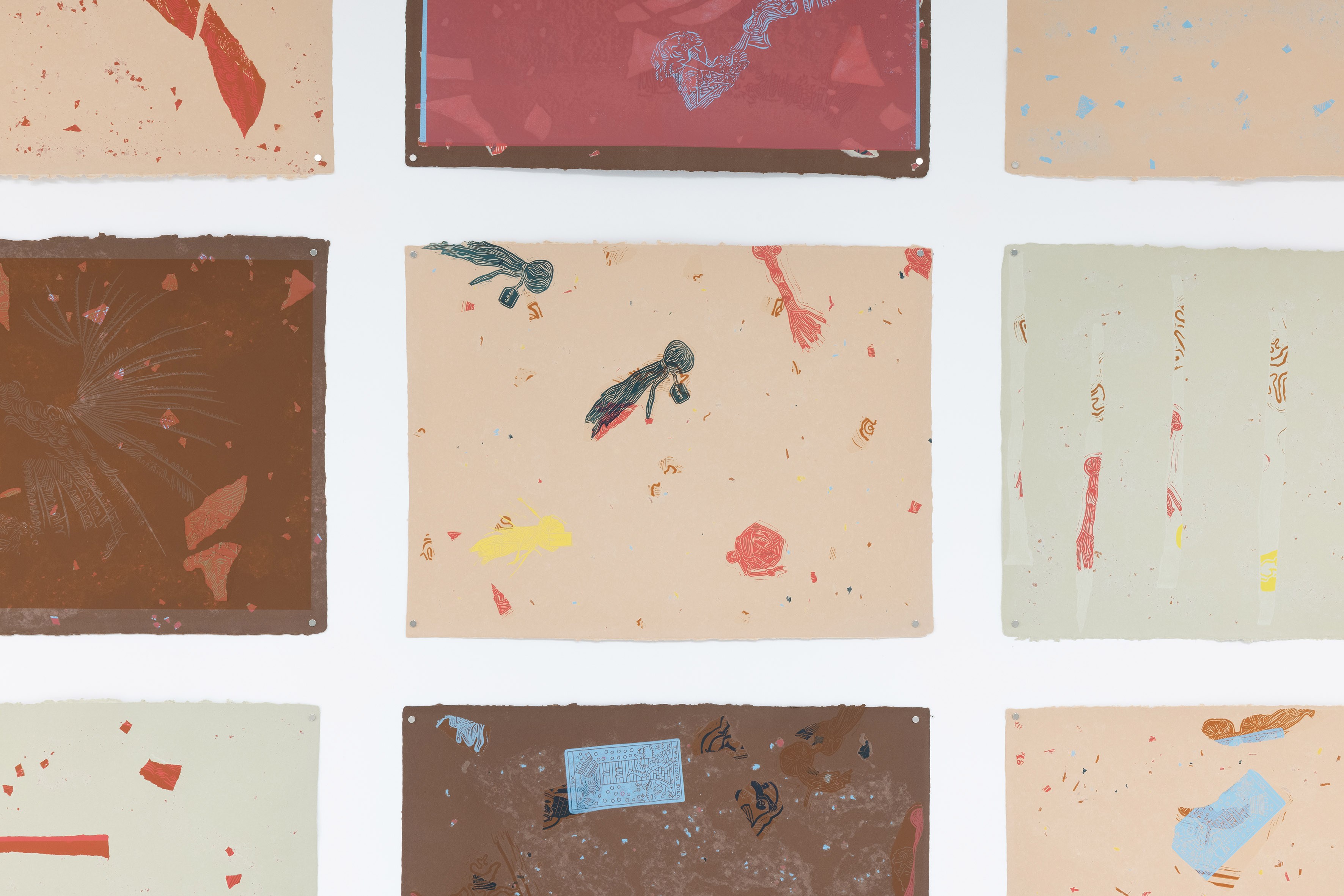 10 Mariana Castillo Deball, Cada Cosa es Babel (2023), installation view, Dortmunder Kunstverein, 2025.  Photo: Jens Franke.  Courtesy the artist; Mendes Wood DM, Brussels