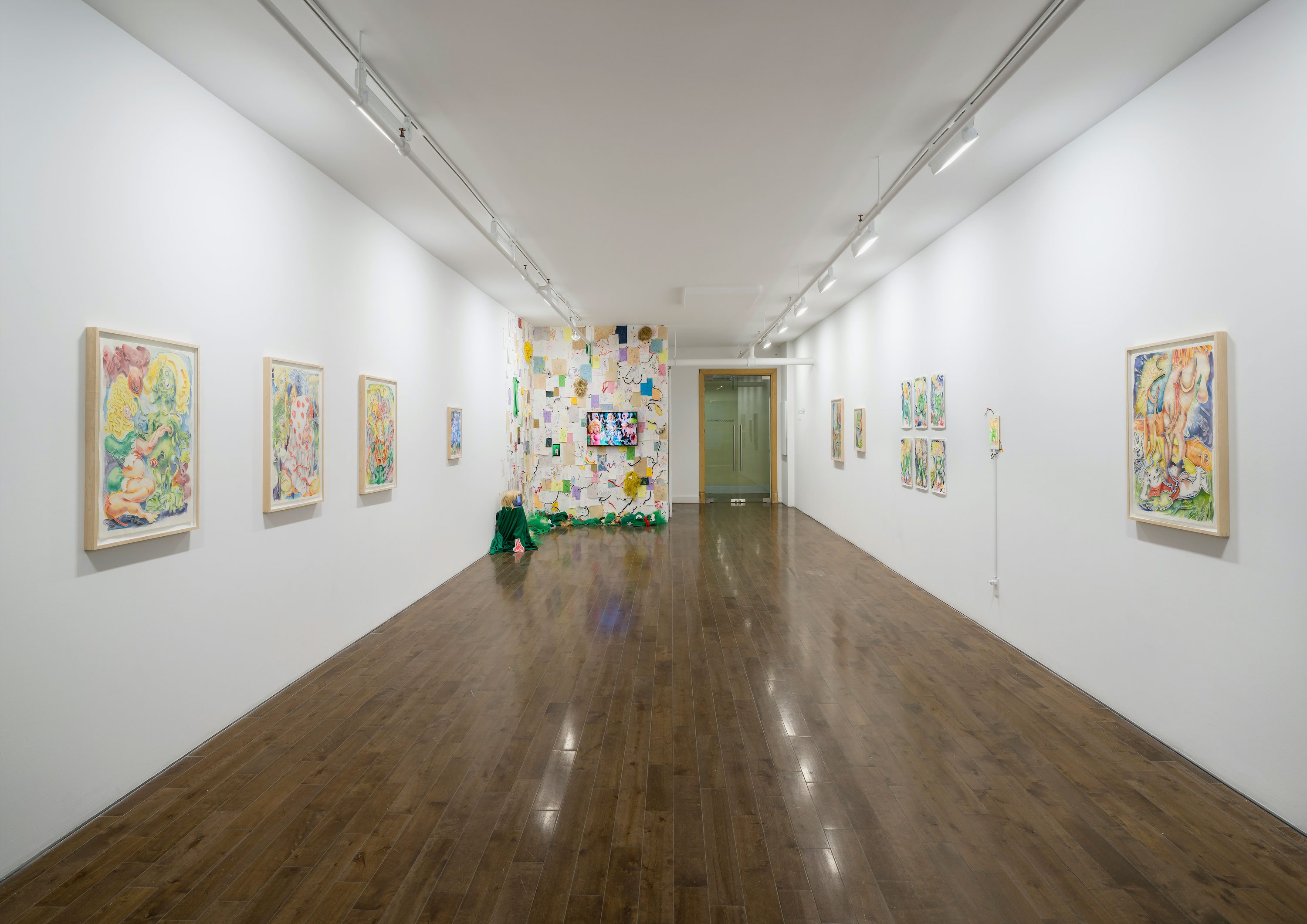 Installation view, Autoeffigies by Beth Frey at McBride Contemporain