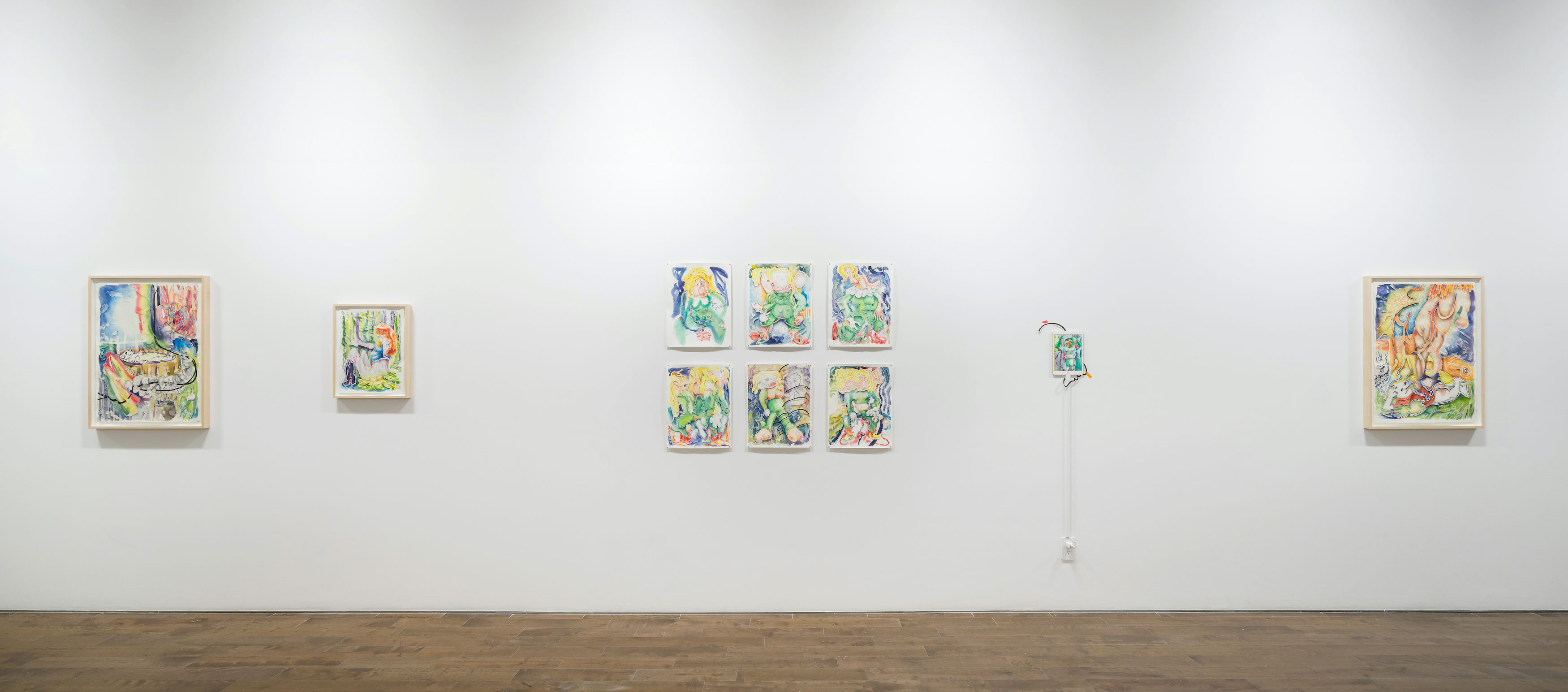 Installation view, Autoeffigies by Beth Frey at McBride Contemporain