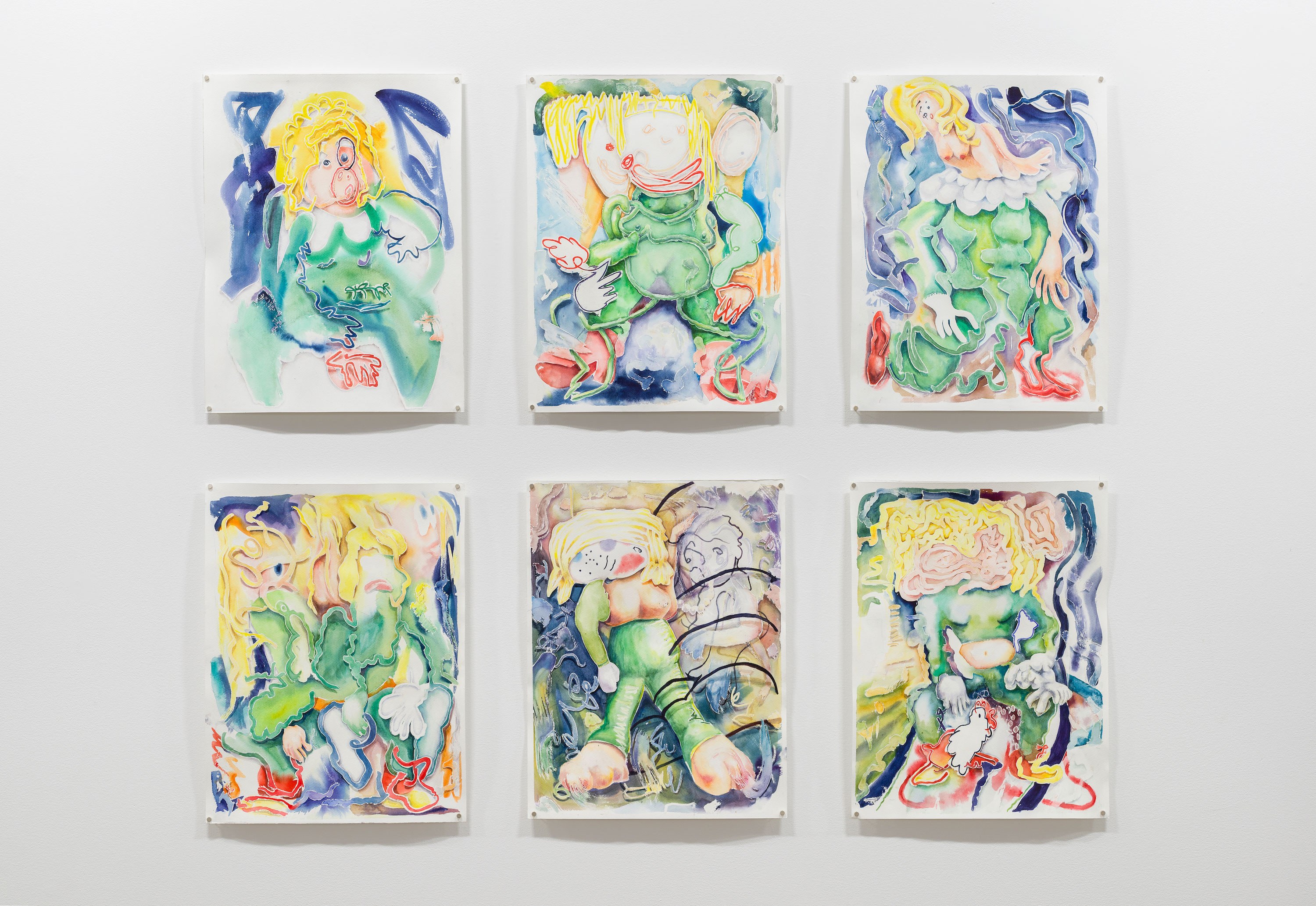 Installation view, Autoeffigies by Beth Frey at McBride Contemporain