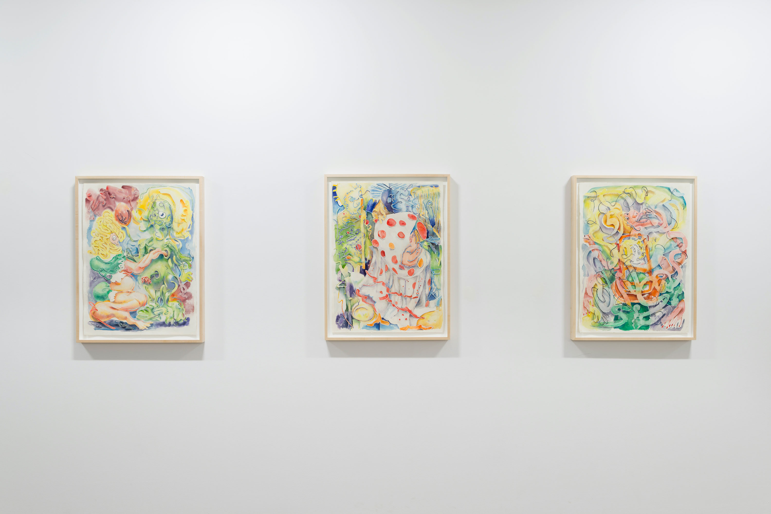 Installation view, Autoeffigies by Beth Frey at McBride Contemporain