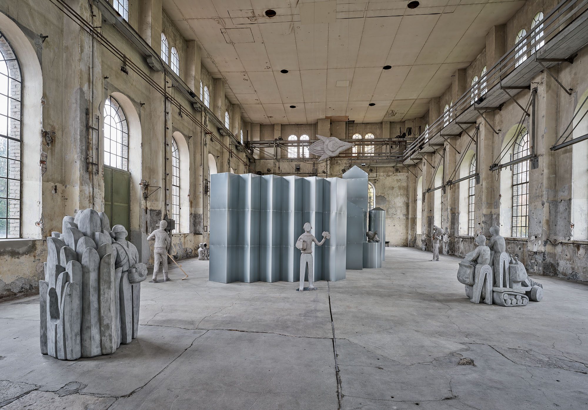 Anna Hulačová, 'Bucolica', Kunstraum Dornbirn, 2025,  Photo Günter Richard Wett, © Anna Hulačová, courtesy  of the artist and hunt kastner, Prague. 