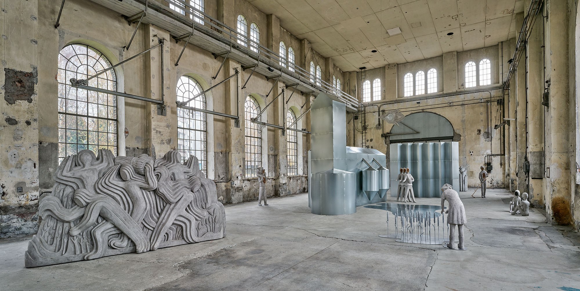 Anna Hulačová, 'Bucolica', Kunstraum Dornbirn, 2025,  Photo Günter Richard Wett, © Anna Hulačová, courtesy  of the artist and hunt kastner, Prague. 