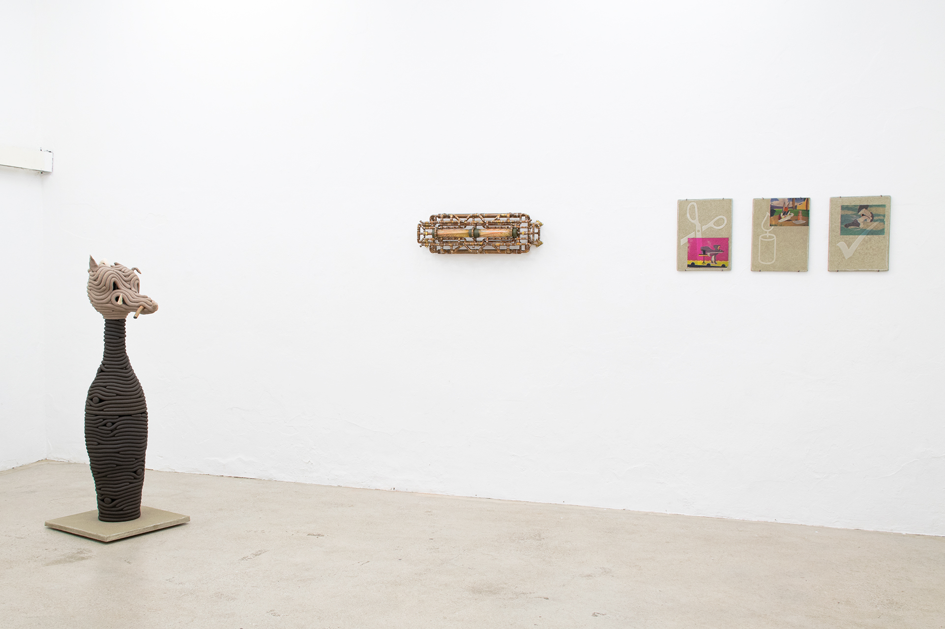 Markus Heller (l., r.), Tobi Keck (m.)