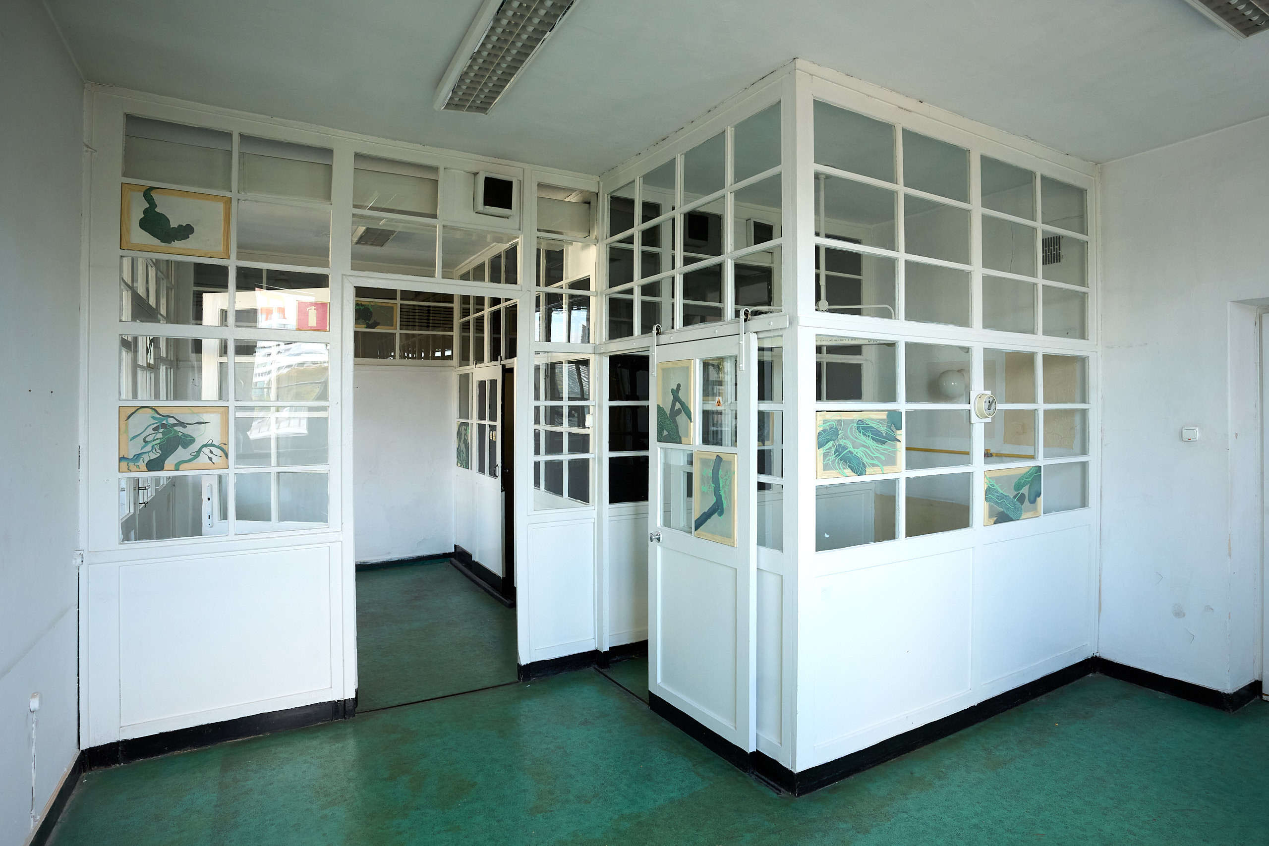 Julia Królikowska, HOST, exhibition view, October 1 — October 3, 2025, Villa of Art History Institute in Poznan, UAM, Wieniawskiego 3, Poznań, Poland, photo: Marcin Sokalski. Courtesy of Julia Królikowska. 