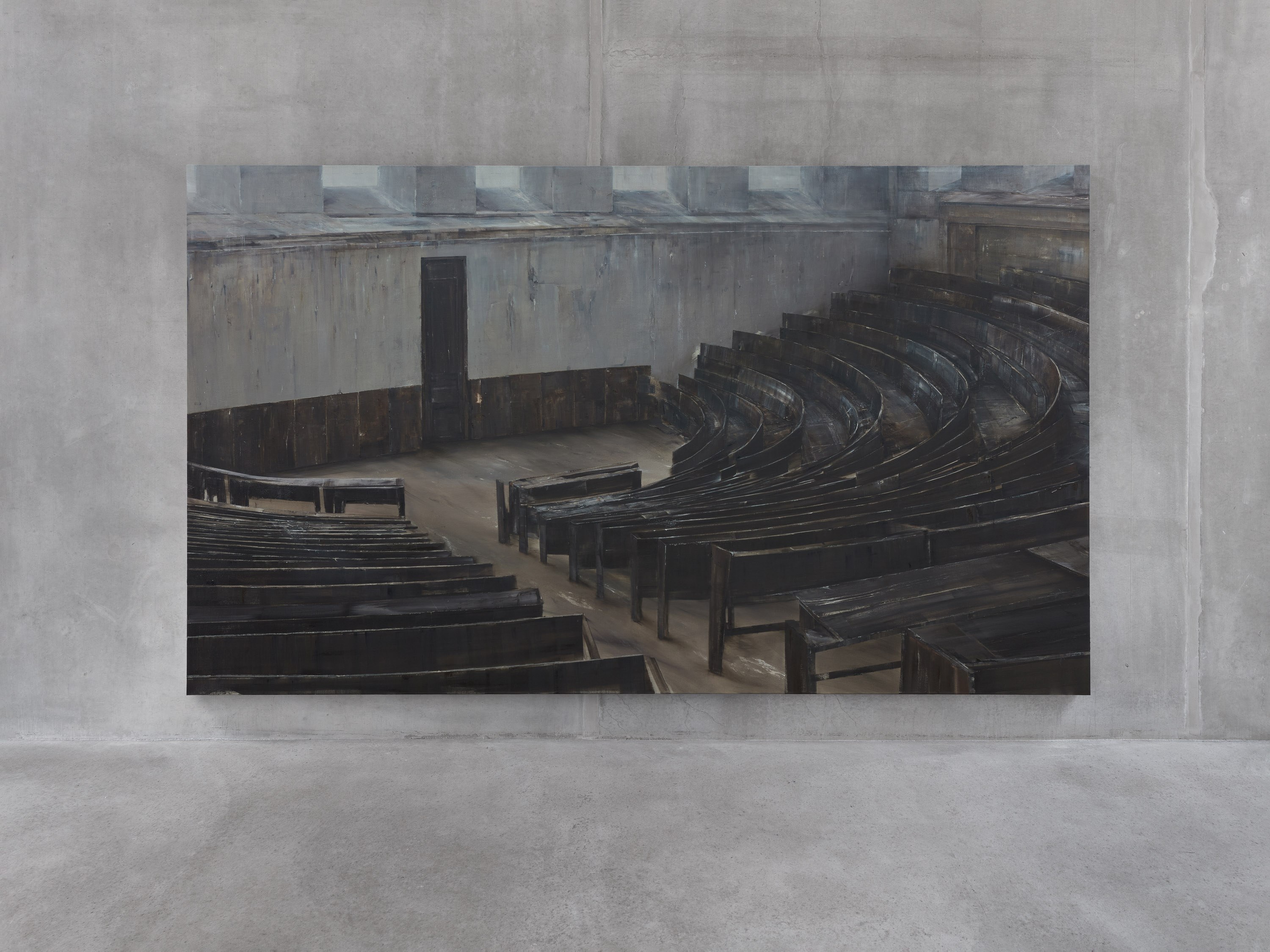 Emanuel de Carvalho, ground lack II, 2025, oil on linen, 200 x 340 cm
