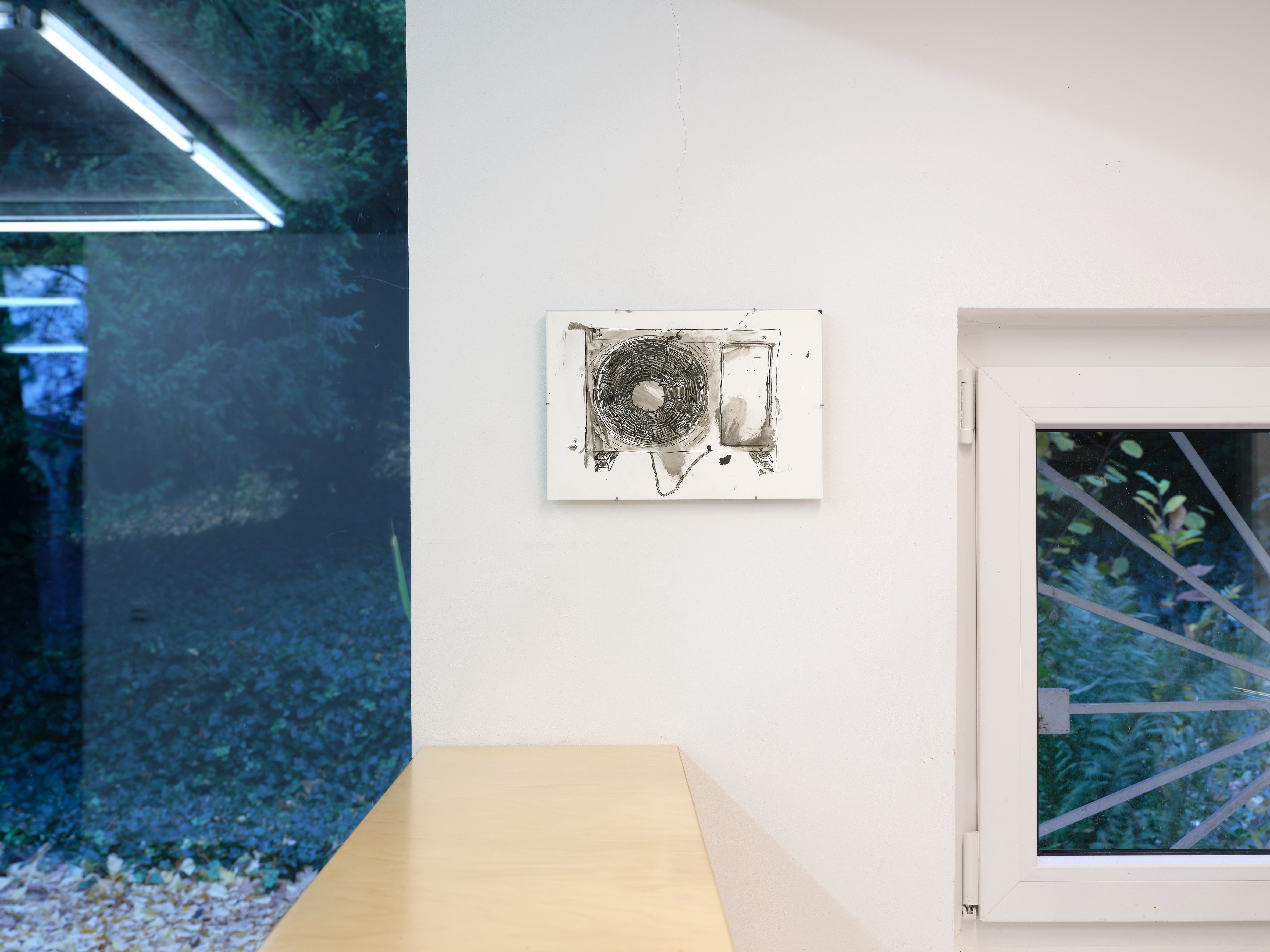 Janis Löhrer, Klimaanlage (1), 2025. Courtesy: the artist and MARTINETZ, Cologne.