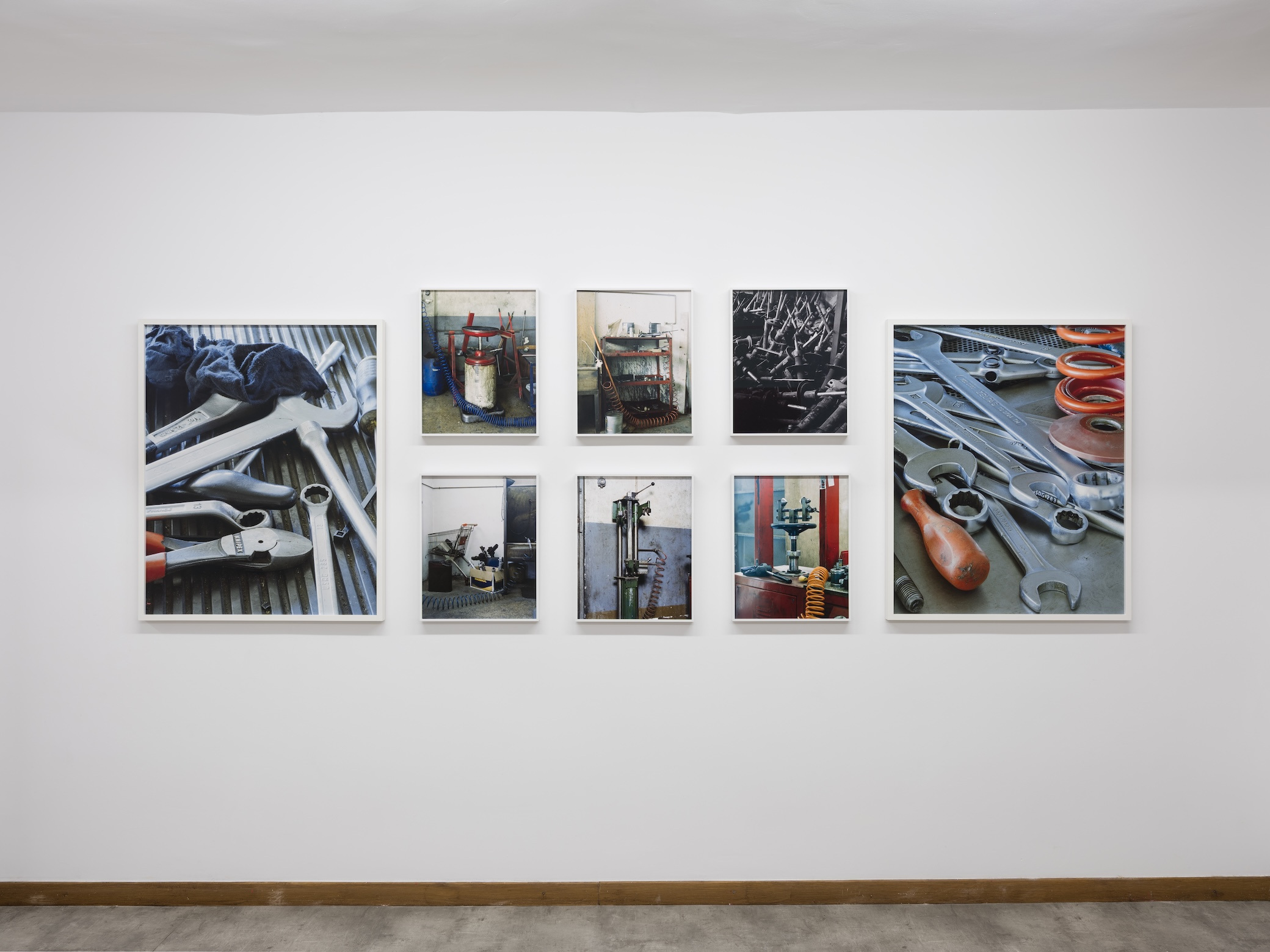 Nikolas Ventourakis, V9, 2025, Inkjet print on baryta archival, paper mounted on Dibond, in situ installation dimensions 115 × 340 × 4 cm, Edition of 3 + 1A, Courtesy the artist and Callirrhoë, Athens, image © Stathis Mamalakis 2025