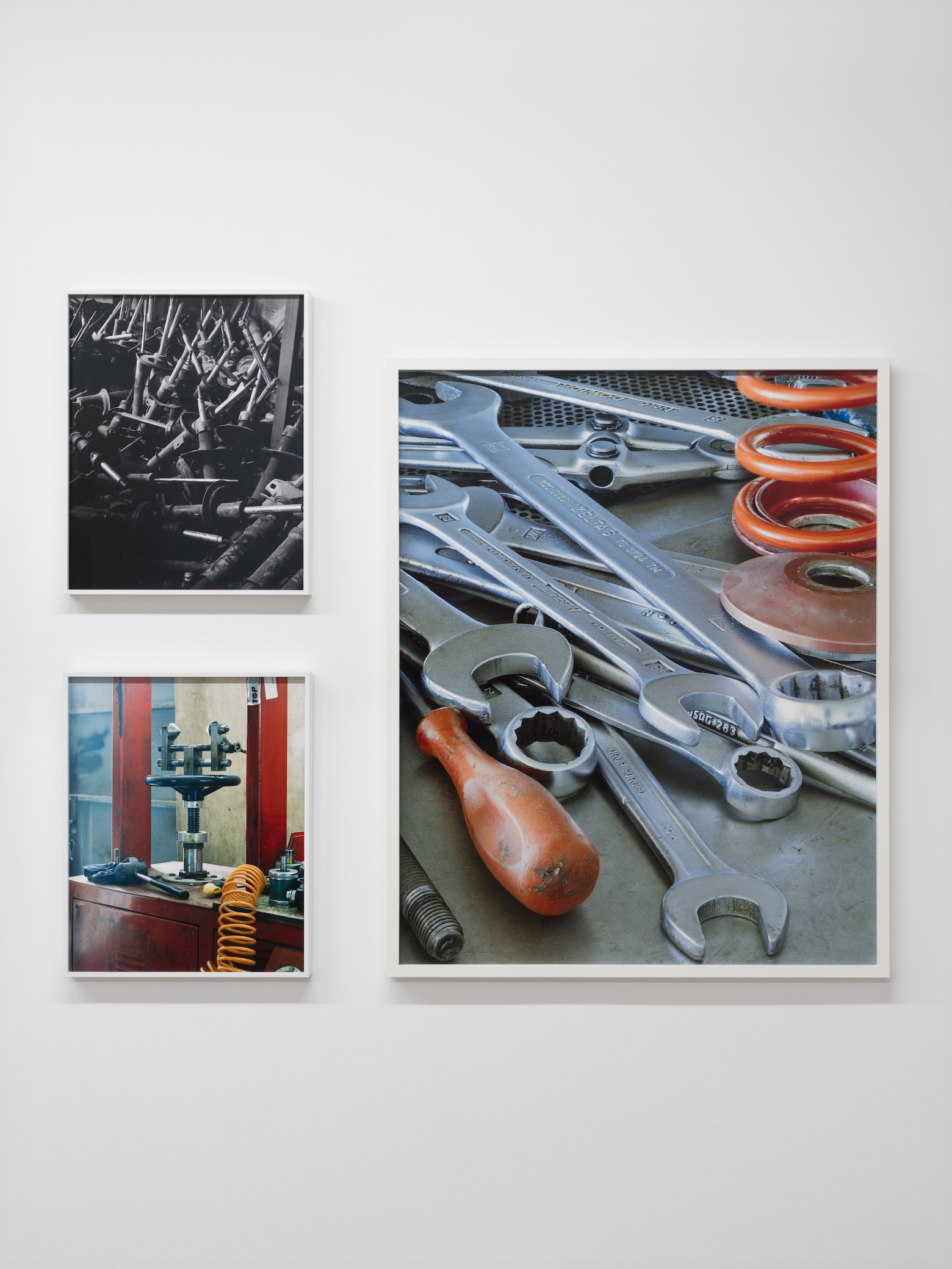 Nikolas Ventourakis, Refinements, Part Number #A-008/010, 2025, Inkjet print on baryta archival, paper mounted on Dibond, 103.5 × 83.5 & 50.8 × 40.8 × 4 cm, Edition of 3 + 1A, Courtesy the artist and Callirrhoë,©Stathis Mamalakis