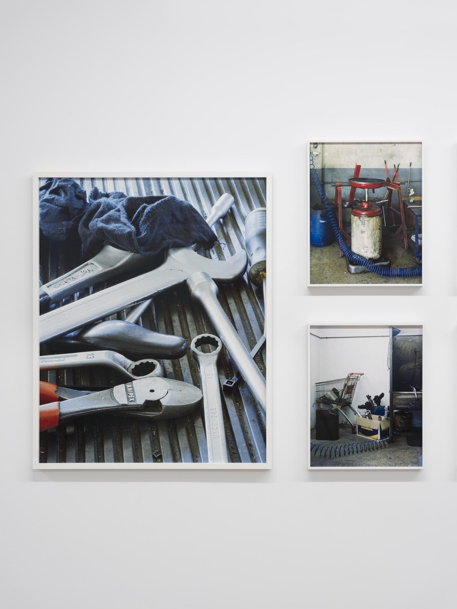 Nikolas Ventourakis, Refinements, Part Number #A-003/5/7, 2025, Inkjet print on baryta archival, paper mounted on Dibond, 103.5 × 83.5 & 50.8 × 40.8 × 4 cm, Edition of 3 + 1A, Courtesy the artist and Callirrhoë,©Stathis Mamalakis