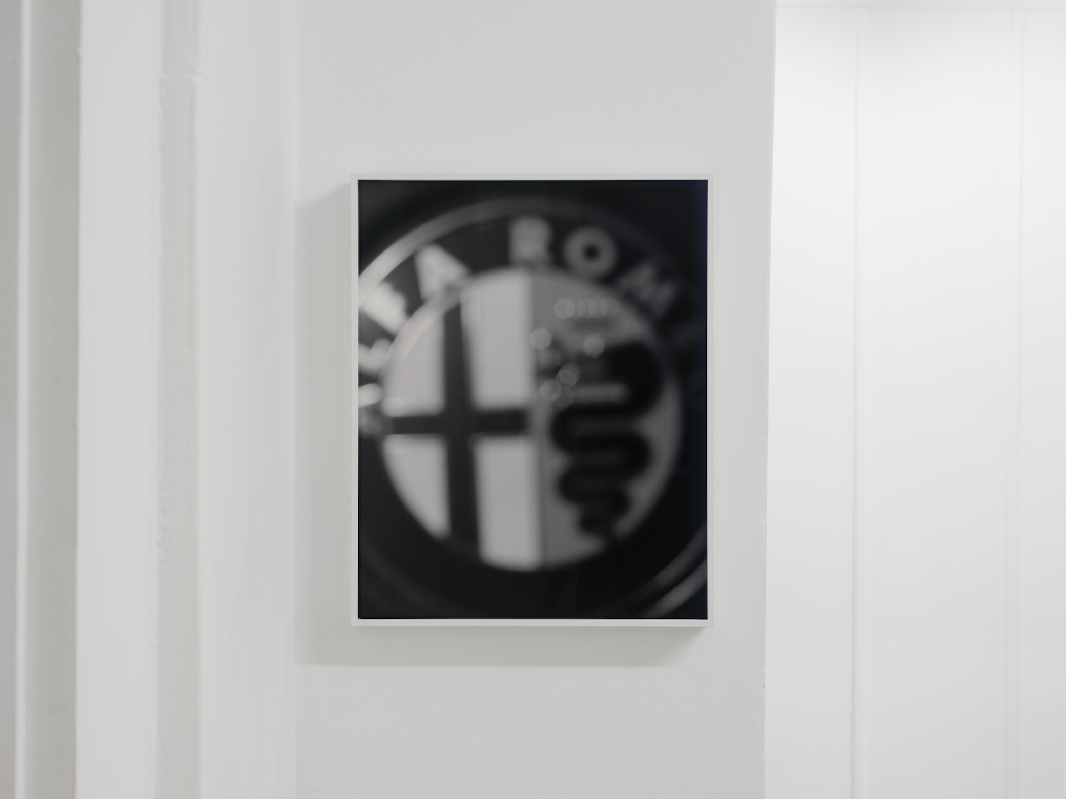 Nikolas Ventourakis, Refinements, Part Number #C-004, 2025, B&W inkjet print on baryta archival paper mounted on Dibond, 50.8 × 40.8 × 4 cm, Edition of 3 + 1AP, Courtesy the artist and Callirrhoë, Athens, © Stathis Mamalakis 2025