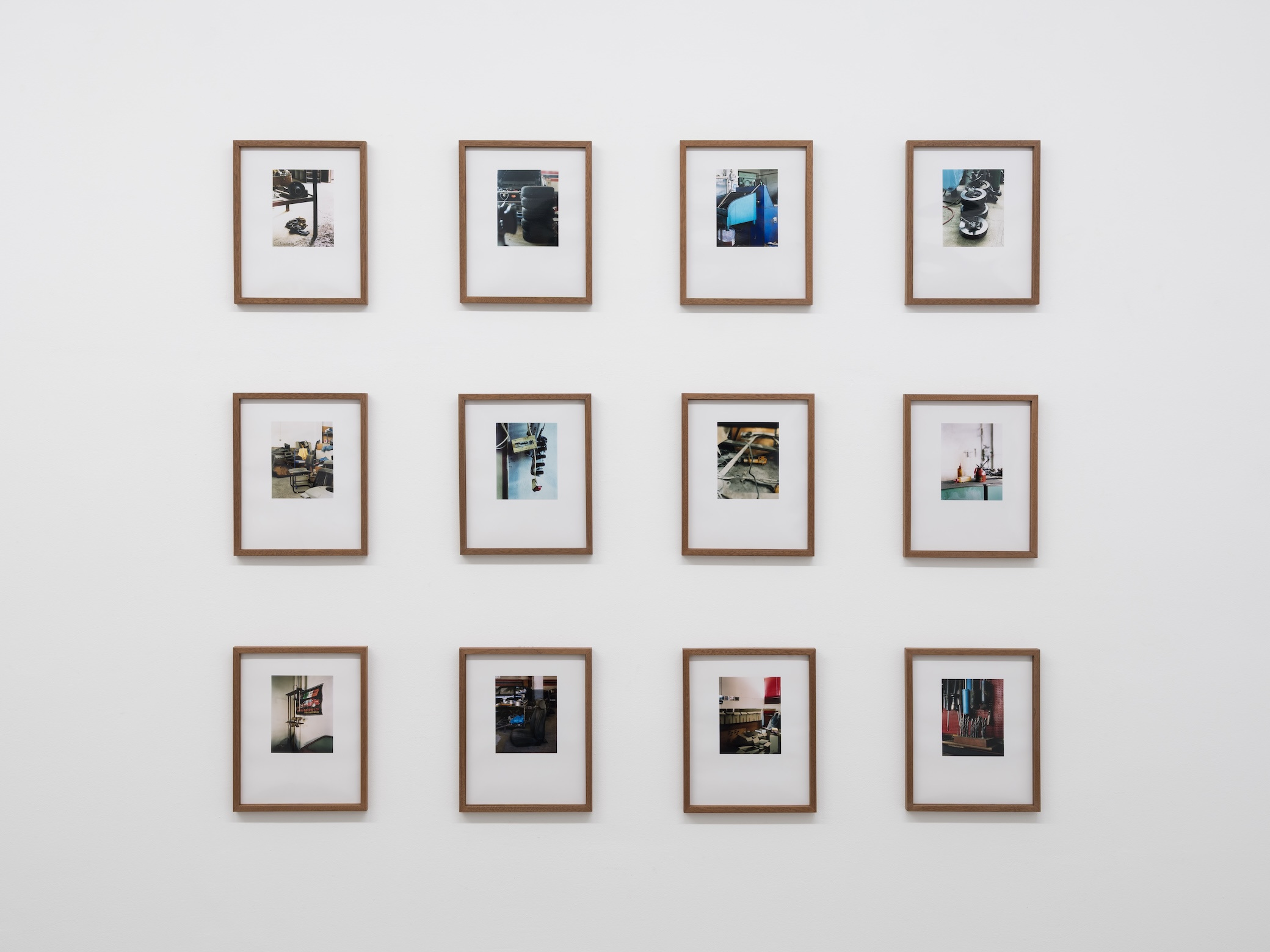 Nikolas Ventourakis, Refinements, Part Number #D-001 -012, 2025, Colour photographic hand print, on glossy paper, 28 × 22 × 2 cm each, Unique prints, Courtesy the artist and Callirrhoë, Athens, image © Stathis Mamalakis 2025