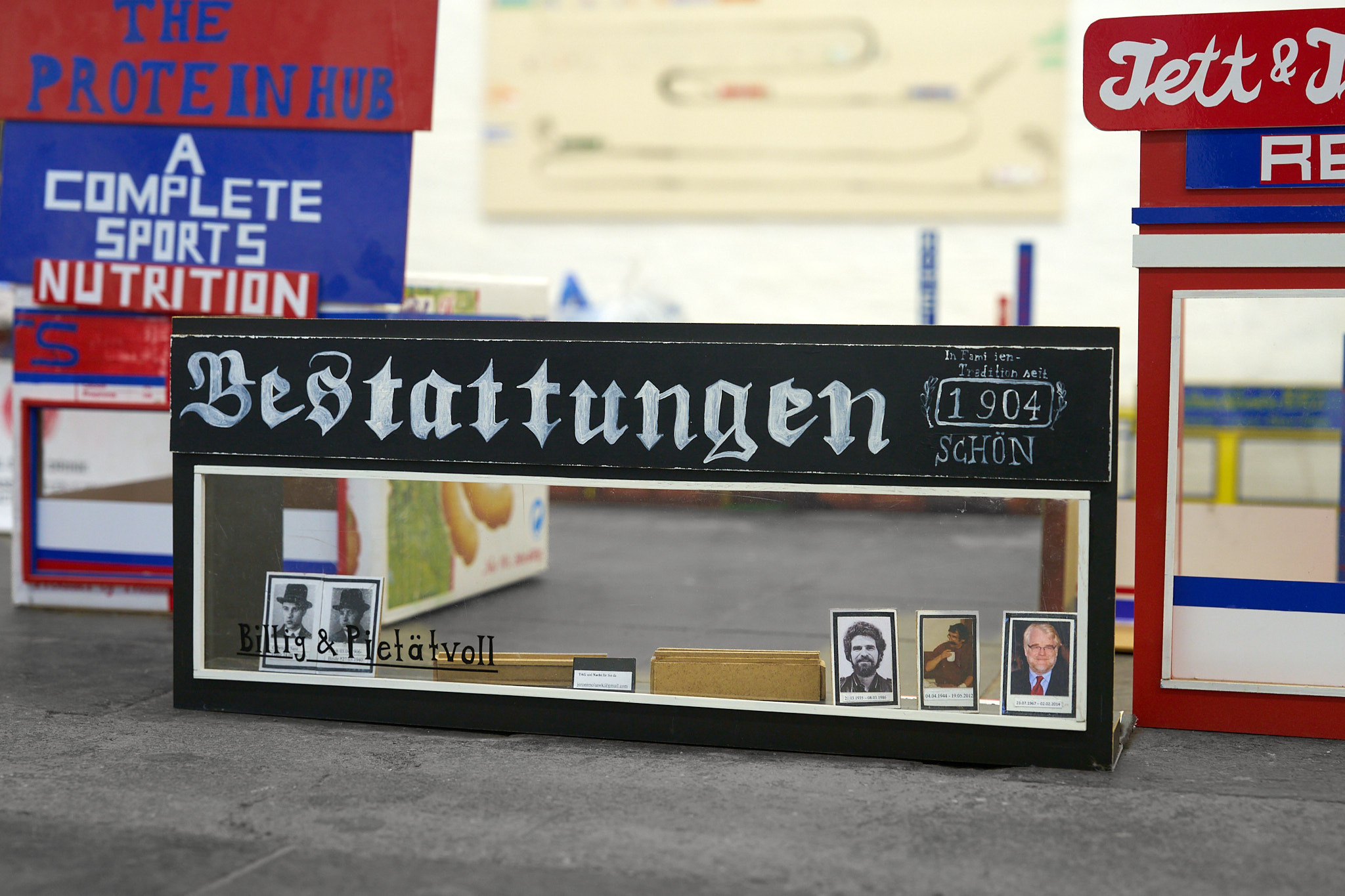 detailshot, Bestattungen (In Familientradition Seit 1904)