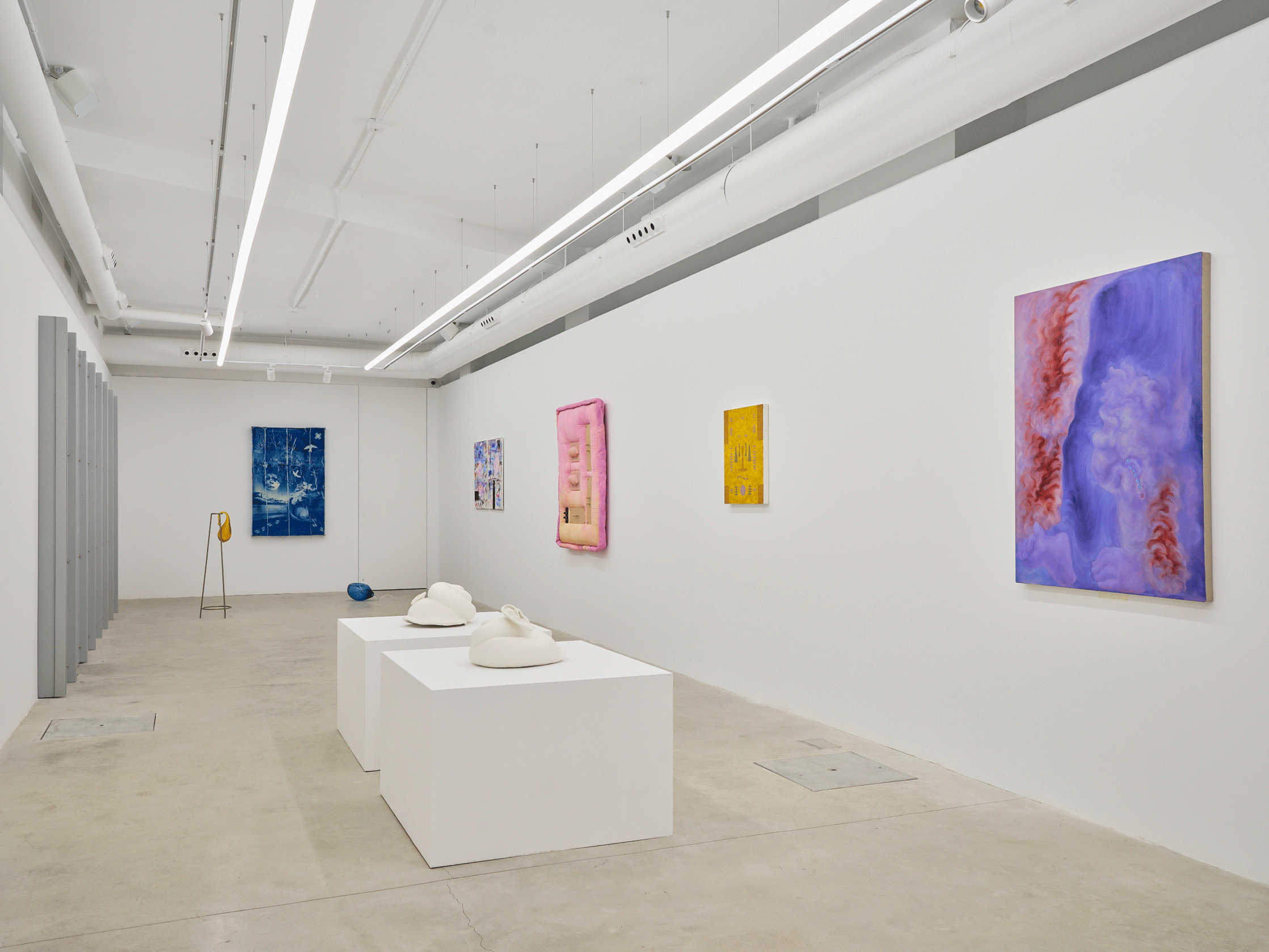 Installation view 'Whispers in My Ear', Osnova Gallery, 2025, Photo David Zarzoso