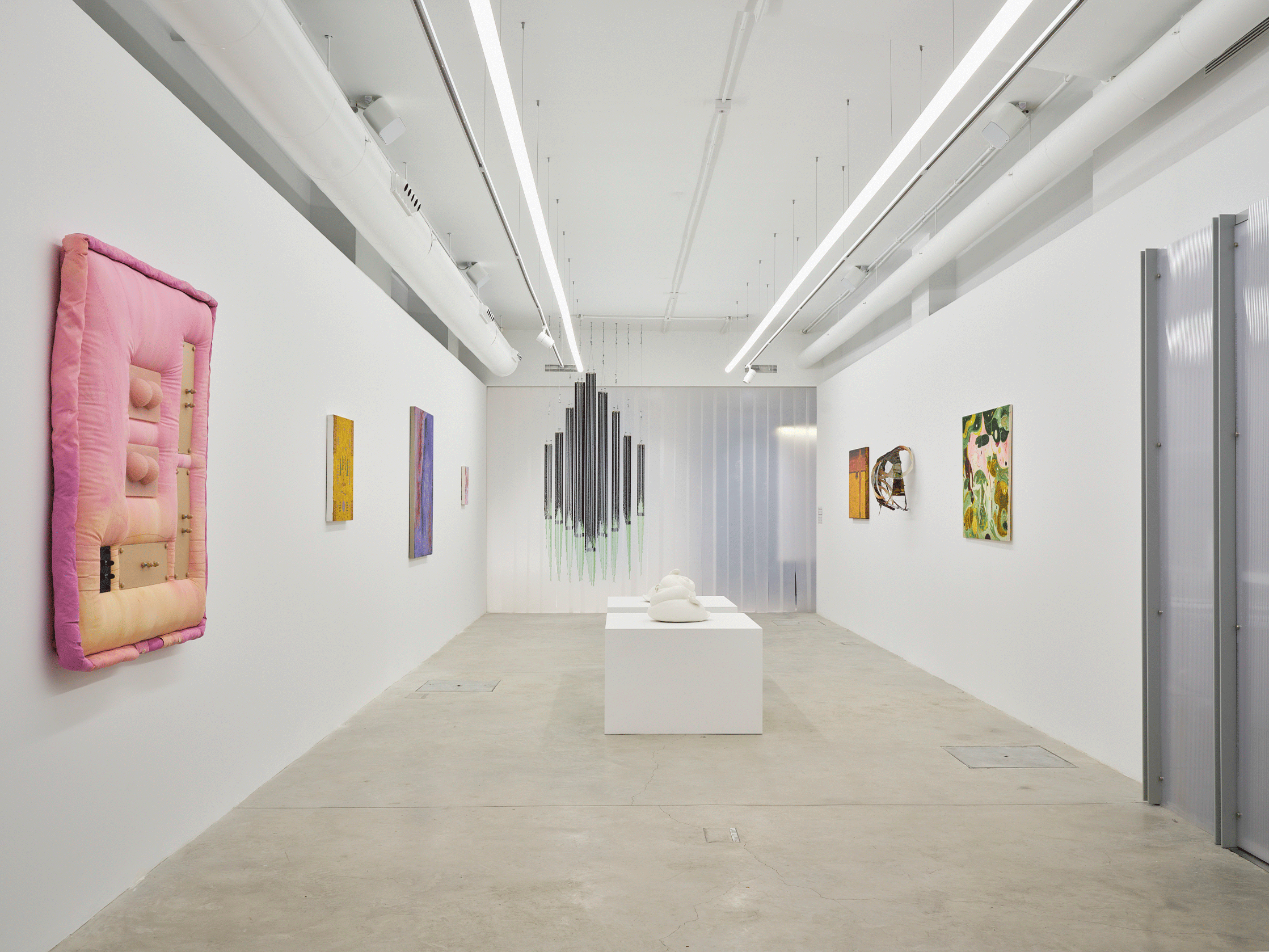 Installation view 'Whispers in My Ear', Osnova Gallery, 2025, Photo David Zarzoso