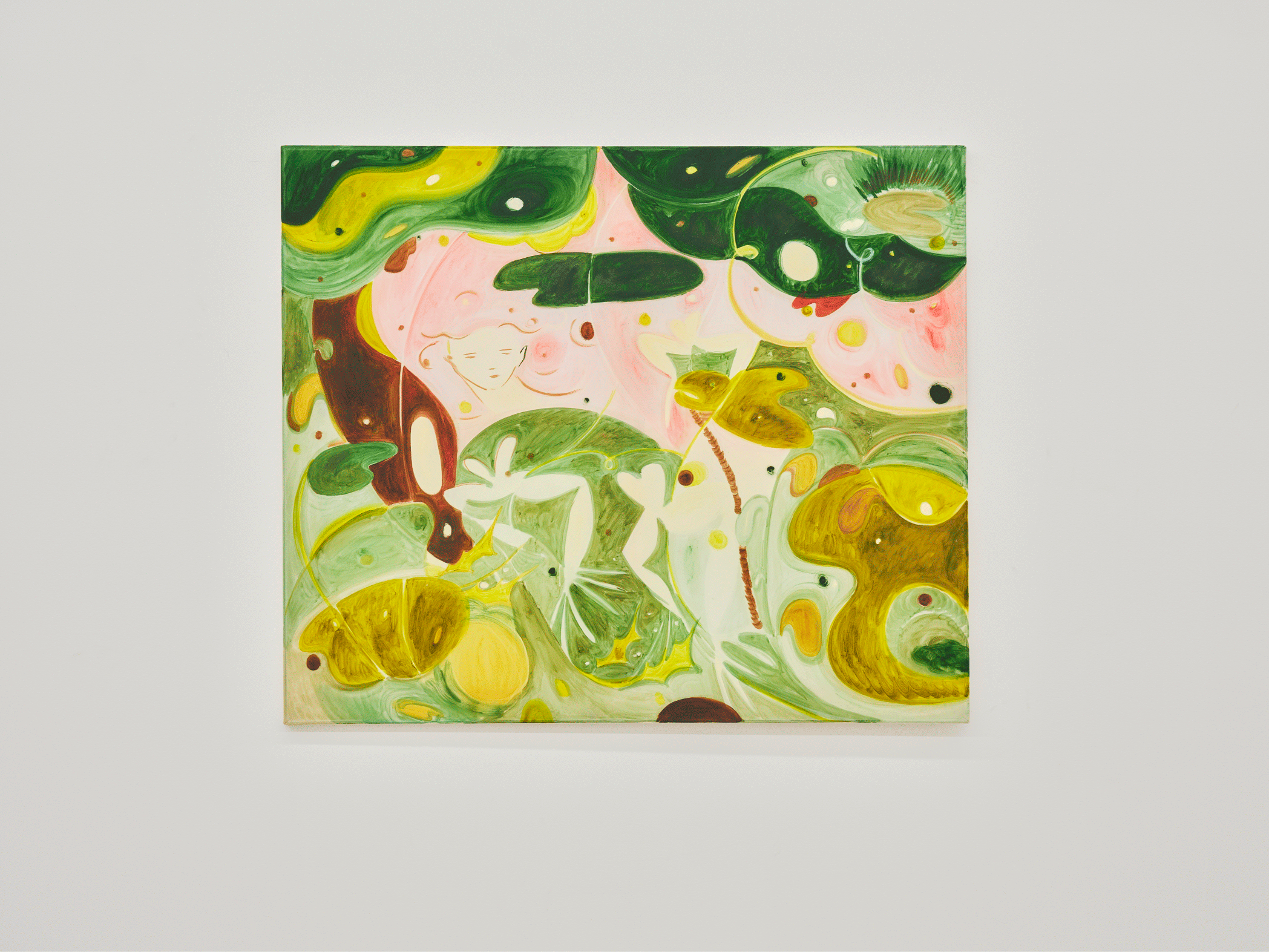 Yulia Iosilzon, 'Dim Light' (2025), installation view 'Whispers in My Ear', Osnova Gallery, 2025, Photo David Zarzoso