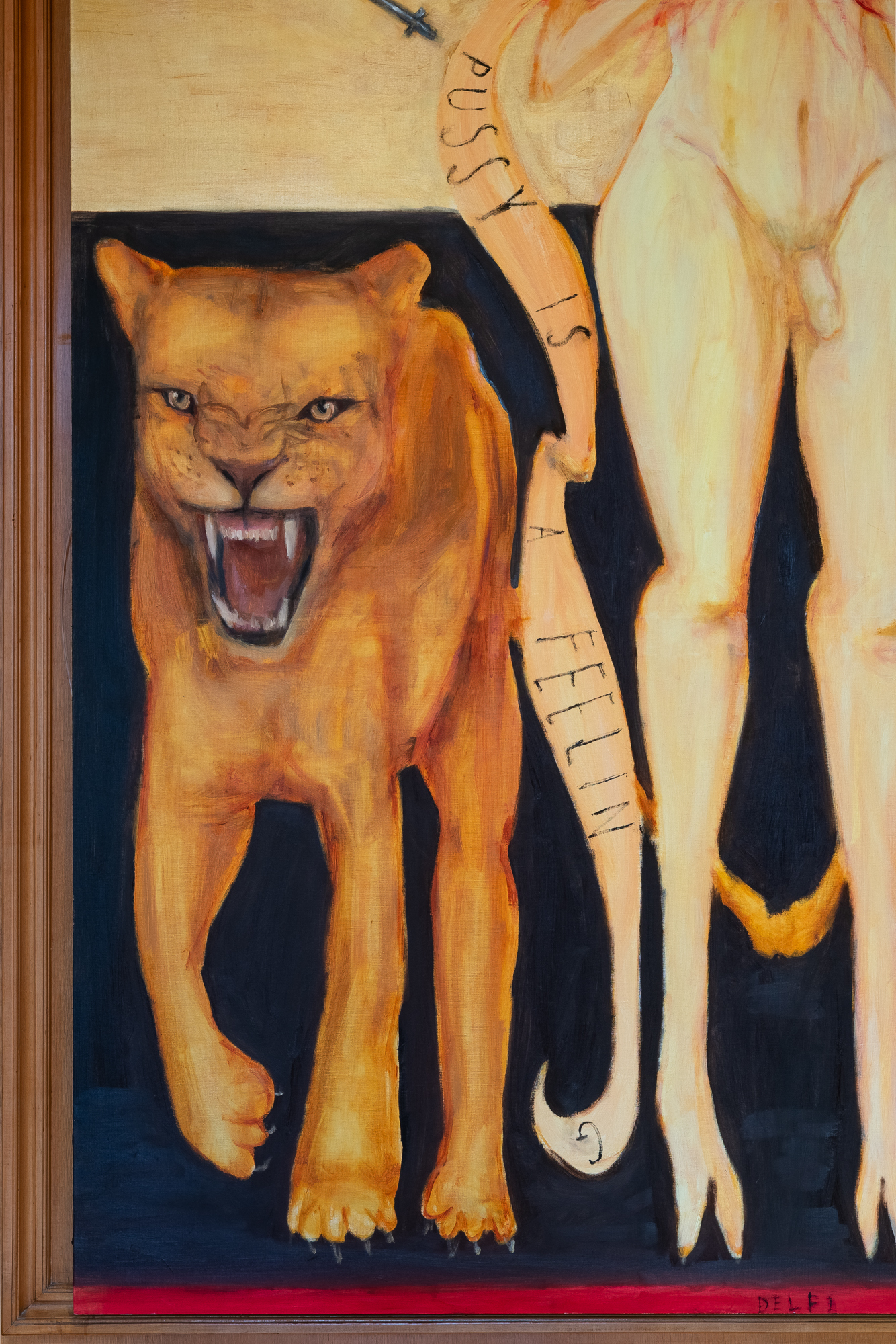 WANT TO KNOW WHAT LOVE IS (FOREIGNER), 2025 oil on canvas 160 × 220 cm