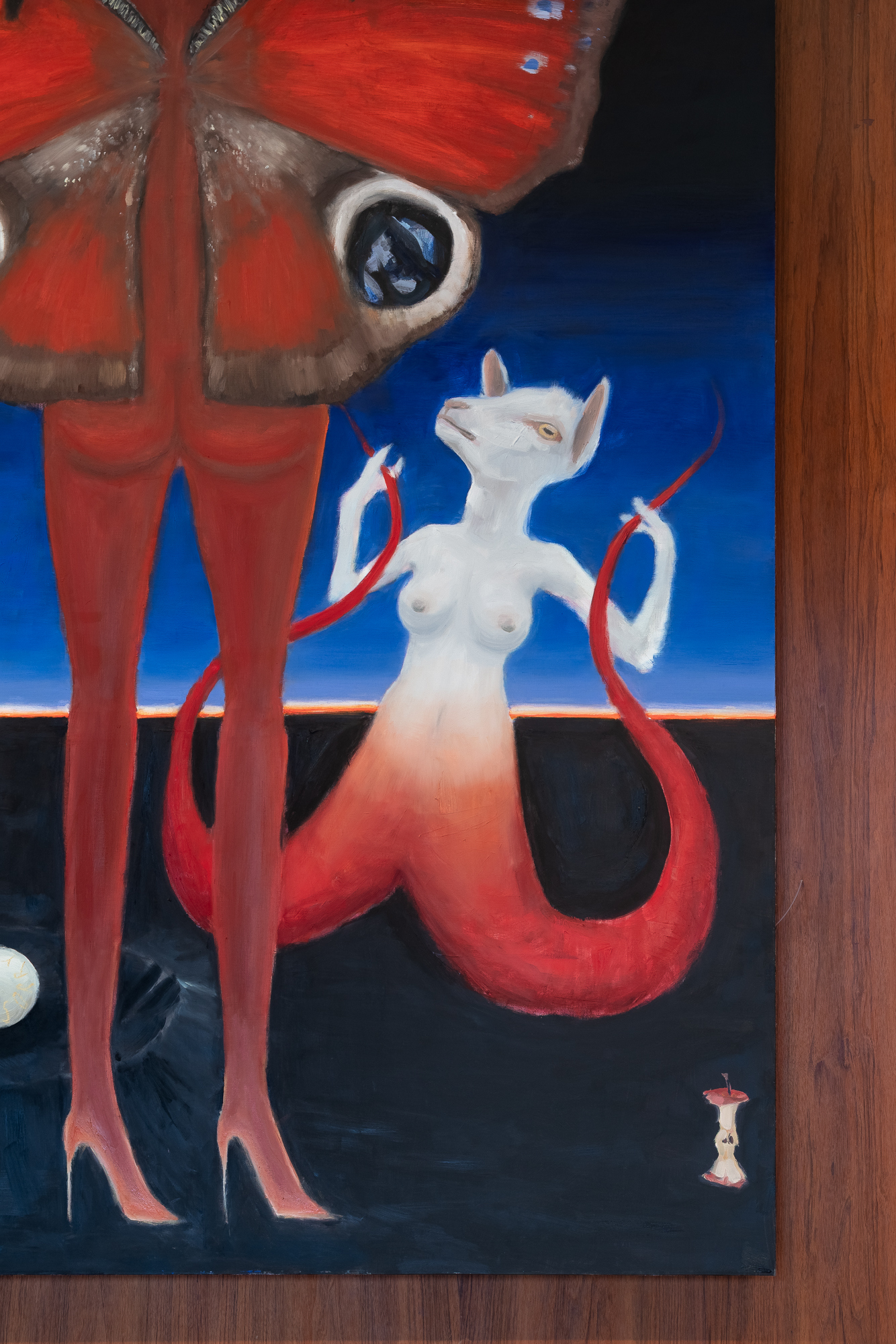 BABY (JUSTIN BIEBER), 2025 oil on canvas 160 × 220 cm