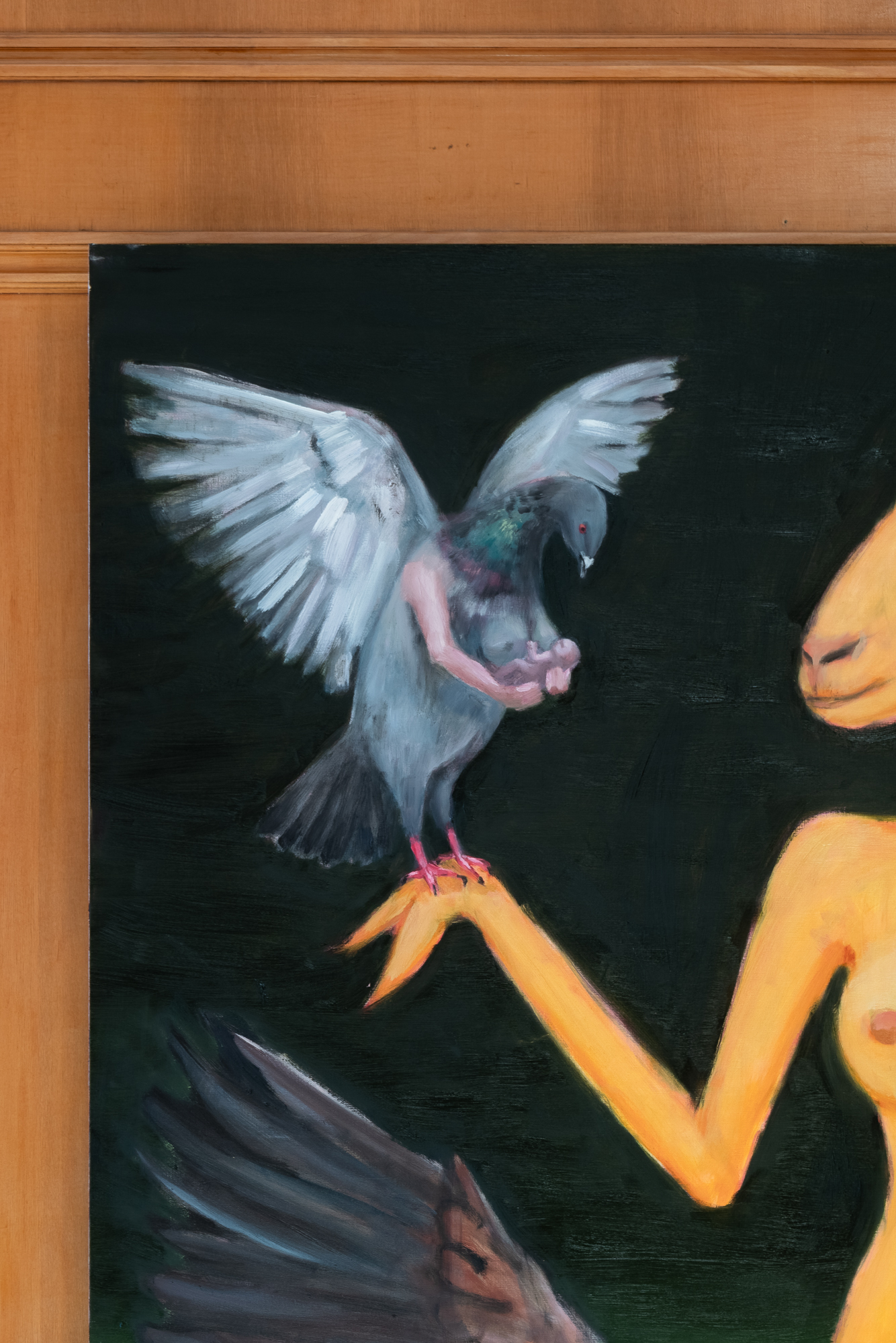 THE POWER OF GOODBYE (MADONNA), 2025 oil on canvas 160 × 220 cm