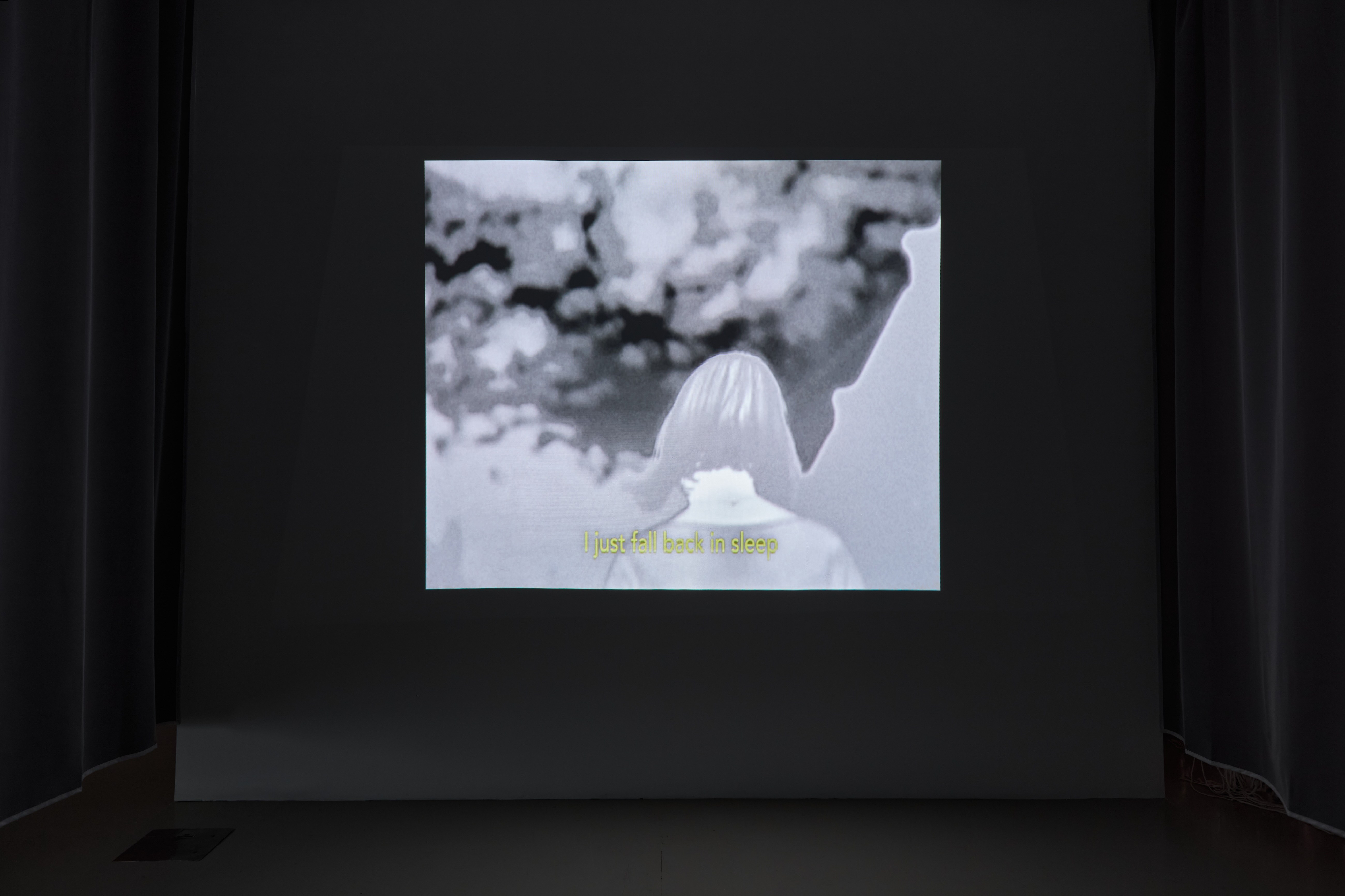 Leah Clements: Collapse, 2019 (Video, 24’21”) | Trafó Gallery, 2025 | photo: Dávid Biró
