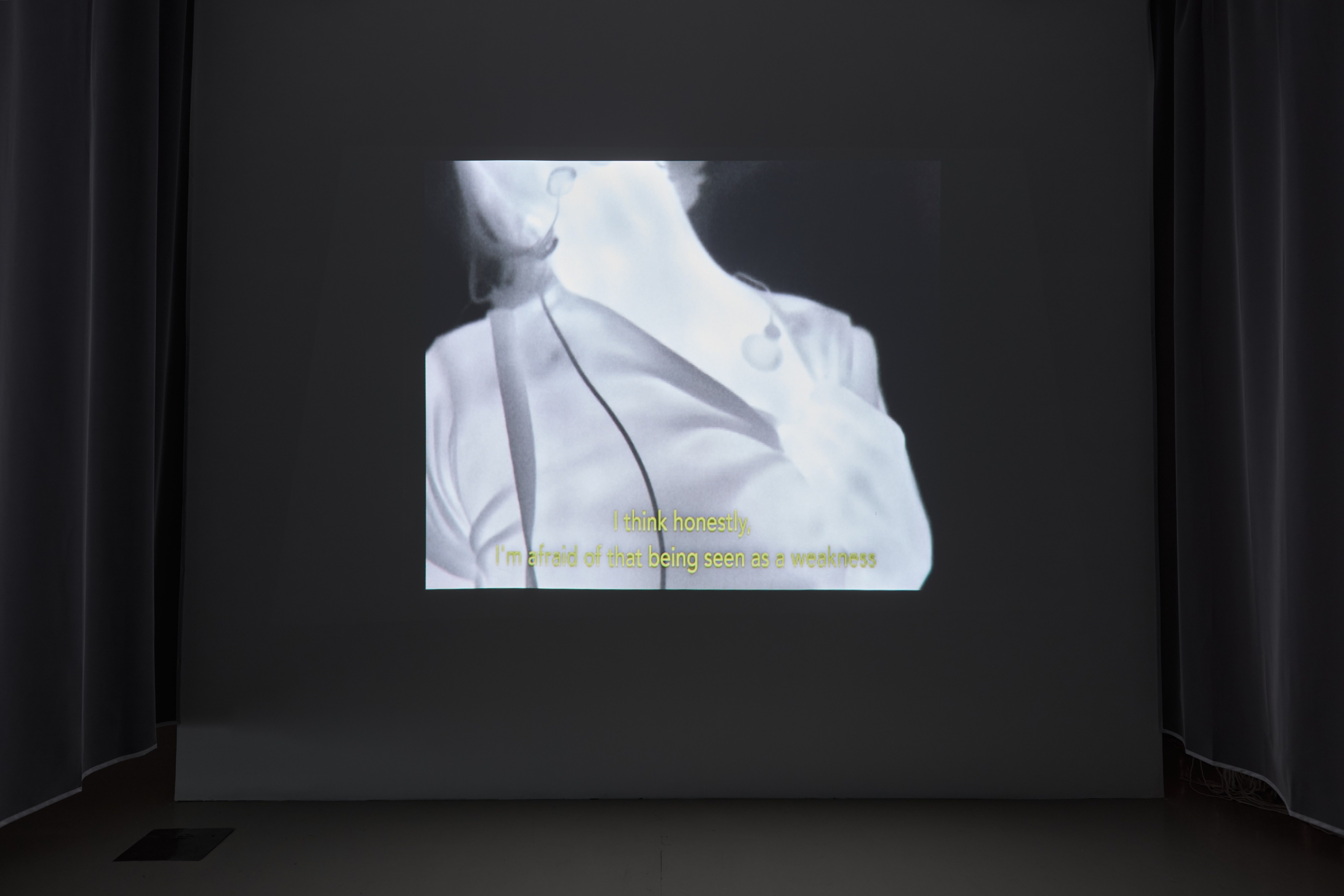 Leah Clements: Collapse, 2019 (Video, 24’21”) | Trafó Gallery, 2025 | photo: Dávid Biró