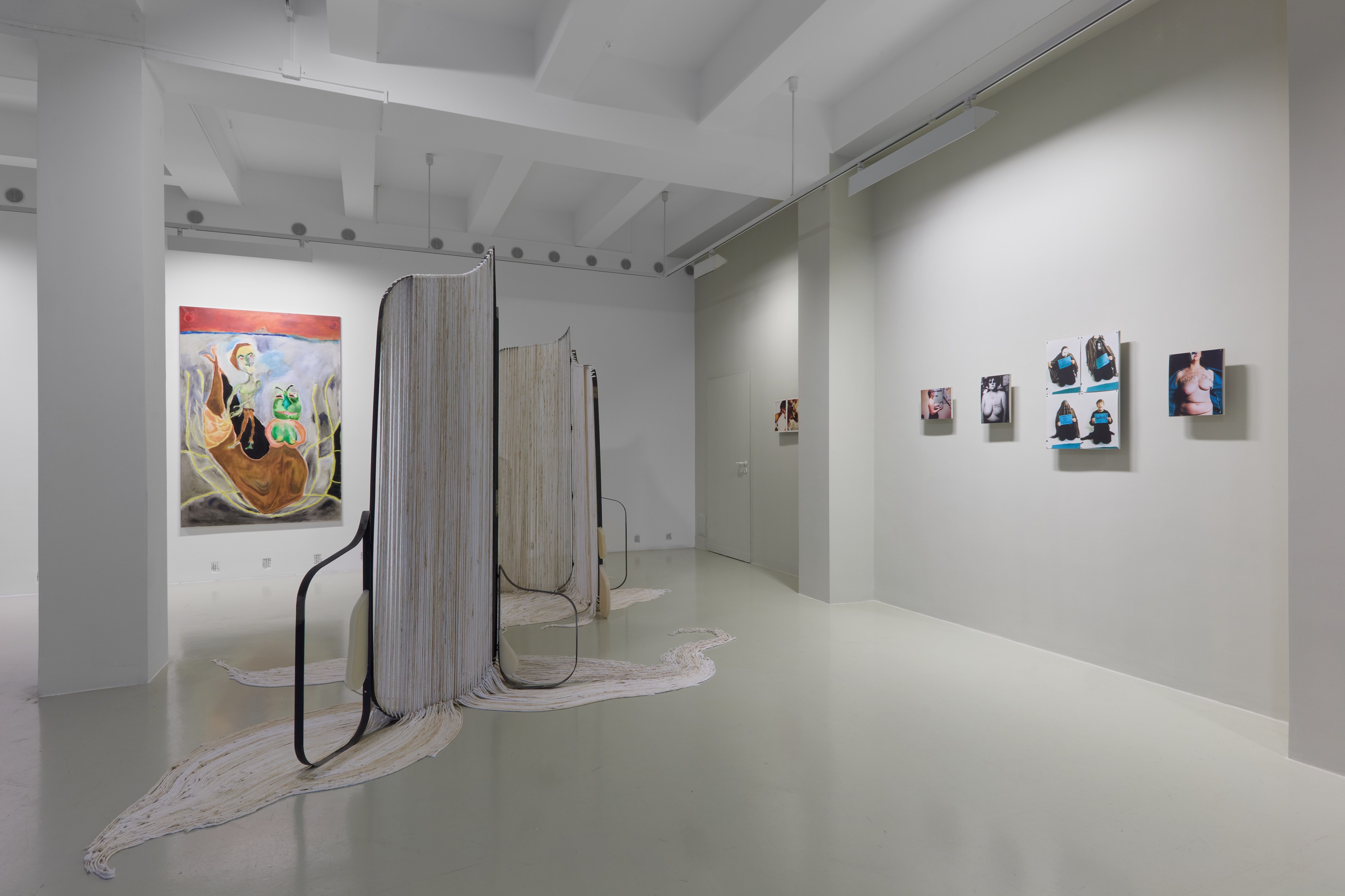 Ink in Milk | exhibition view | Trafó Gallery, 2025 | photo: Dávid Biró