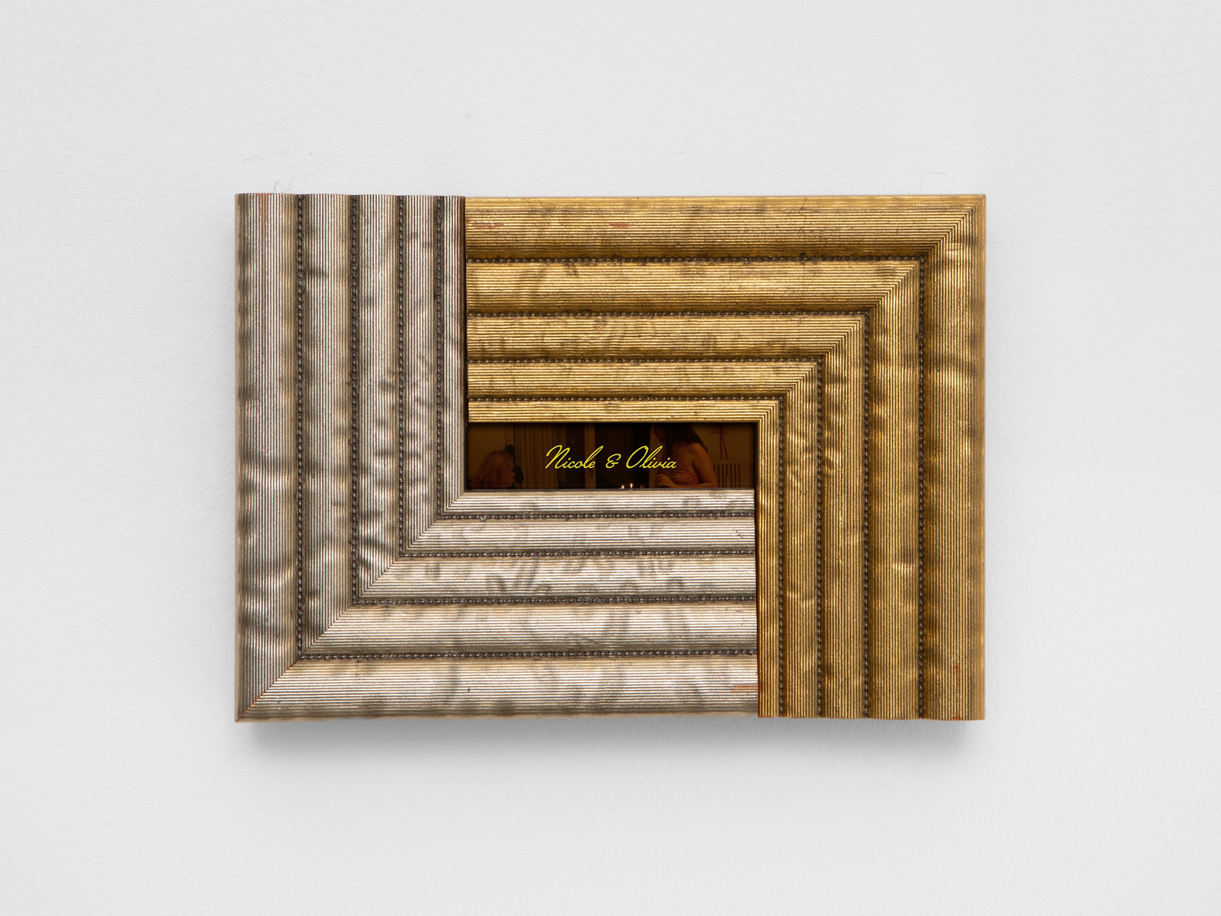 Tereza Glazova, Nicole & Olivia, 2024/25. Looped video (5’22), unique artist frame. 30 × 40 cm. Edition of 3 + 1AP.