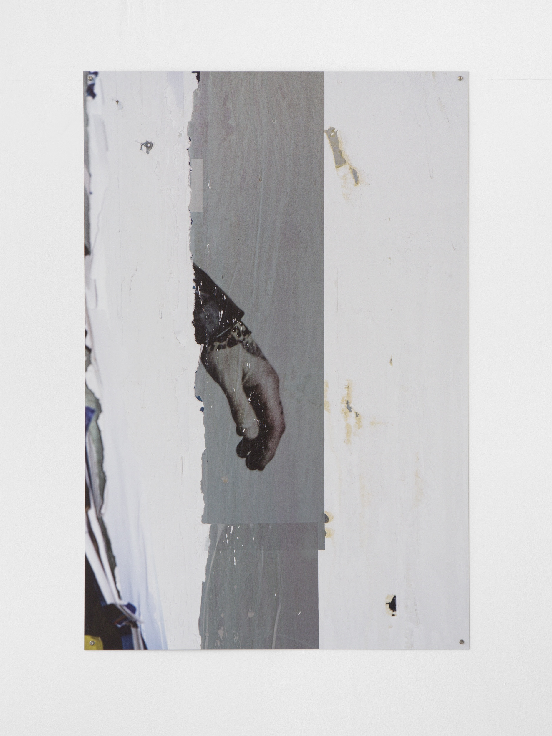 Thomas Julier, 2022-07-19 20:34:59, 2025. UV print on aluminum. 135 × 90 cm