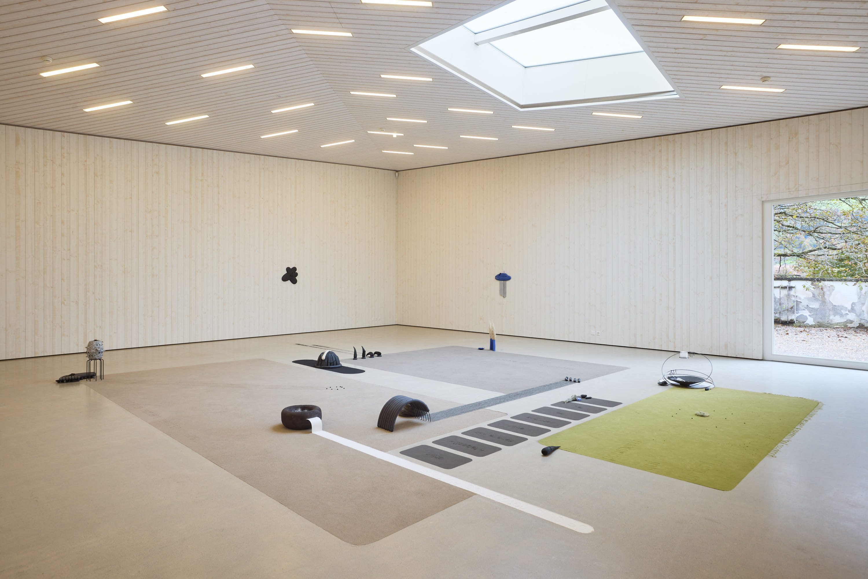 Gathering. Activated charcoal, alabaster, ash, spirulina, brass, mineral lick, cobalt porcelain, milkweed silk, stoneware, jade, leather, lichens, lime, marshmallows, matcha, porcupine quills, raw wool, silver immortelle, silver thread, wicker and more. 