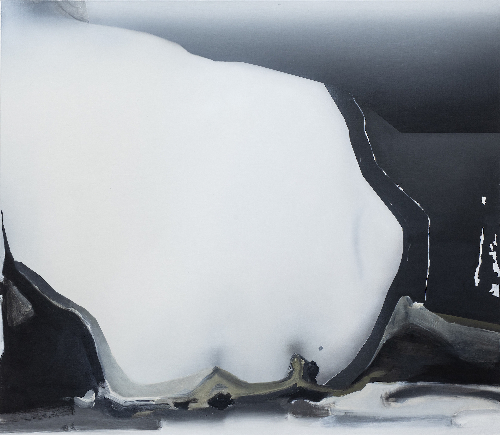 Dominika Walczak, "Soak Into Resistance", 2025, oil on canvas, 130 x 150 cm, photo: bliss gallery