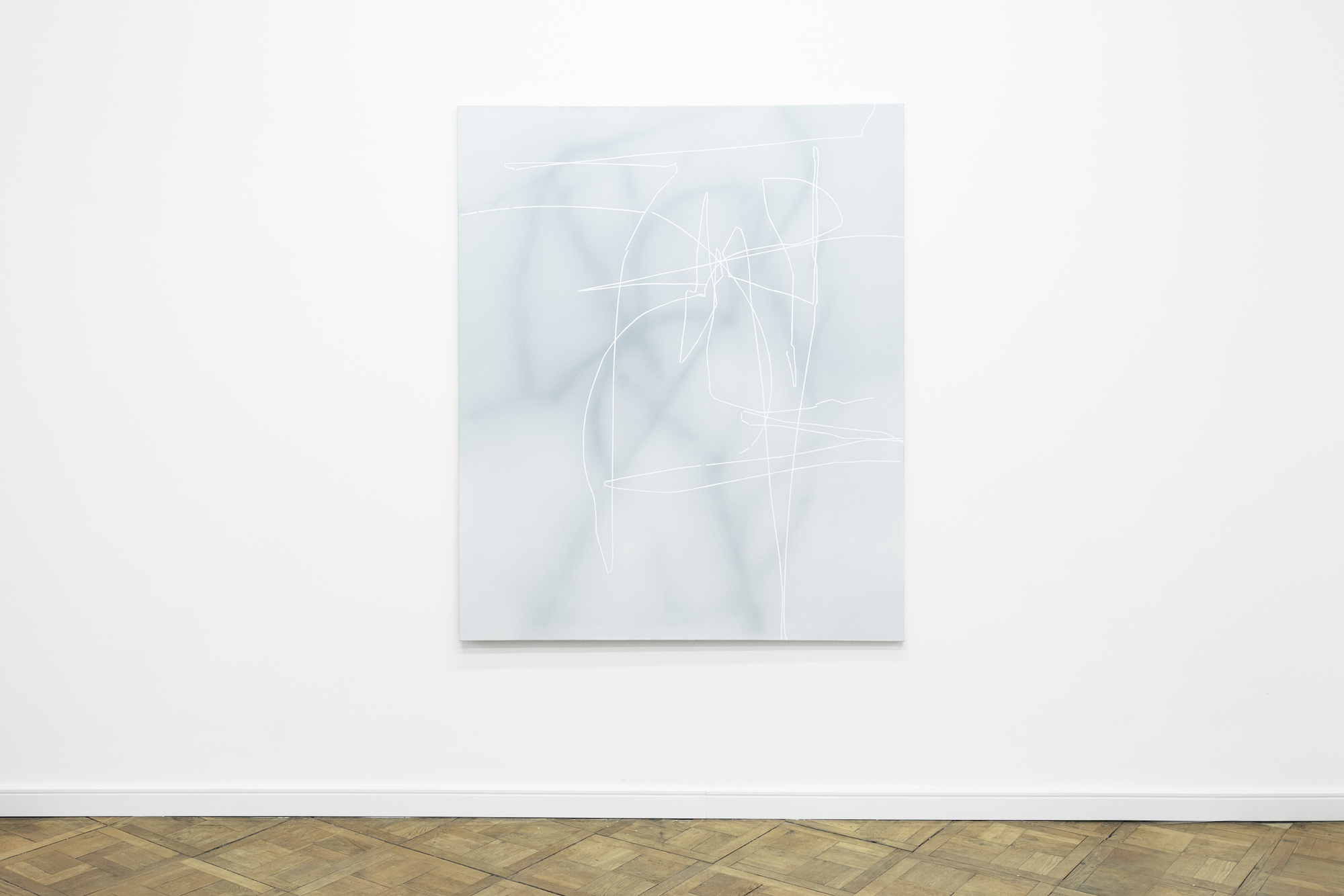 Dominika Walczak, "Swarm", 2024, oil on canvas, 180 x 150 cm, photo: bliss gallery