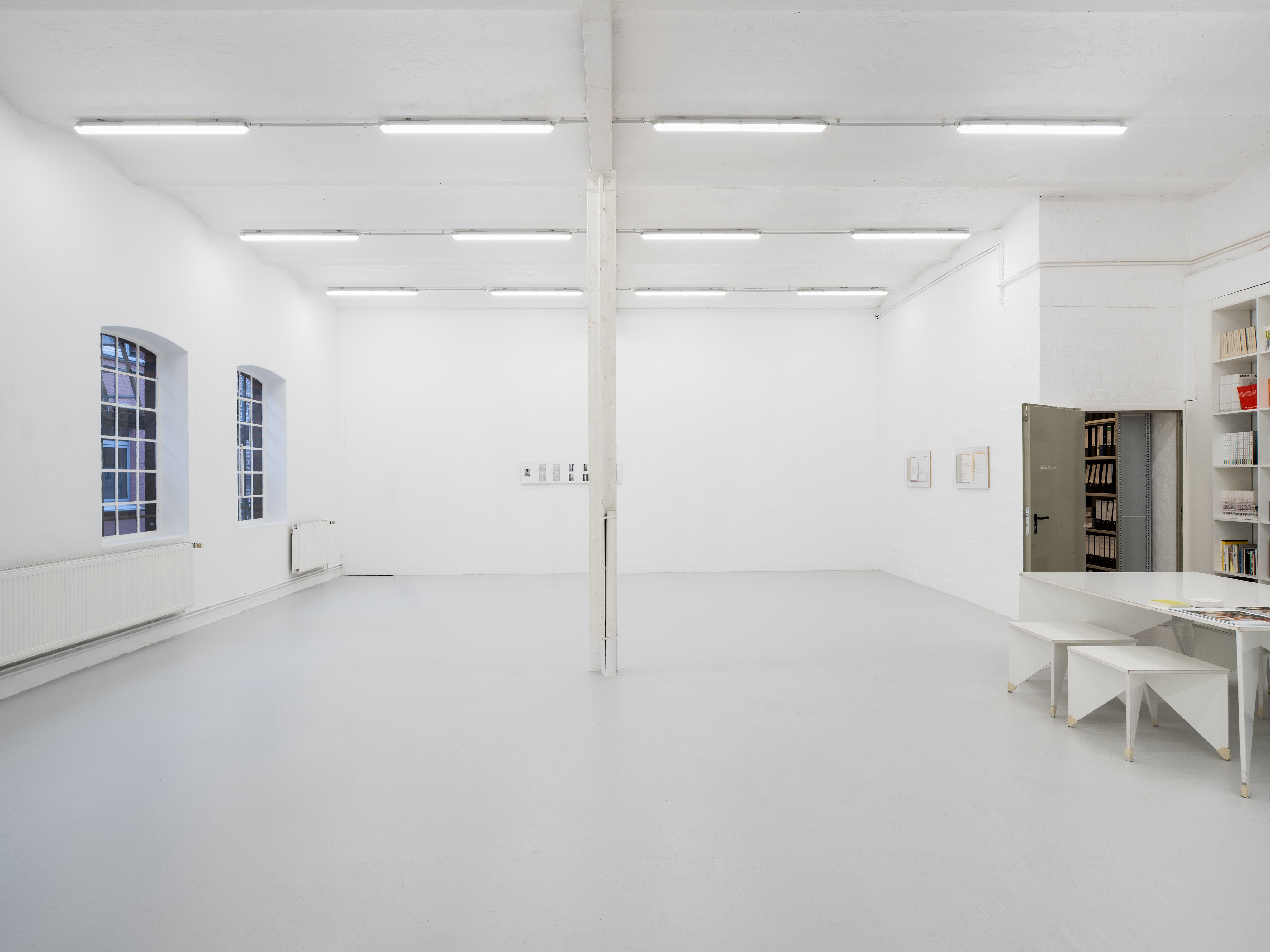 Exhibition view (Main space), Samuel Bich, INVENTORY 1995–2025, Halle für Kunst Lüneburg, 2025/2026, Photography: Fred Dott